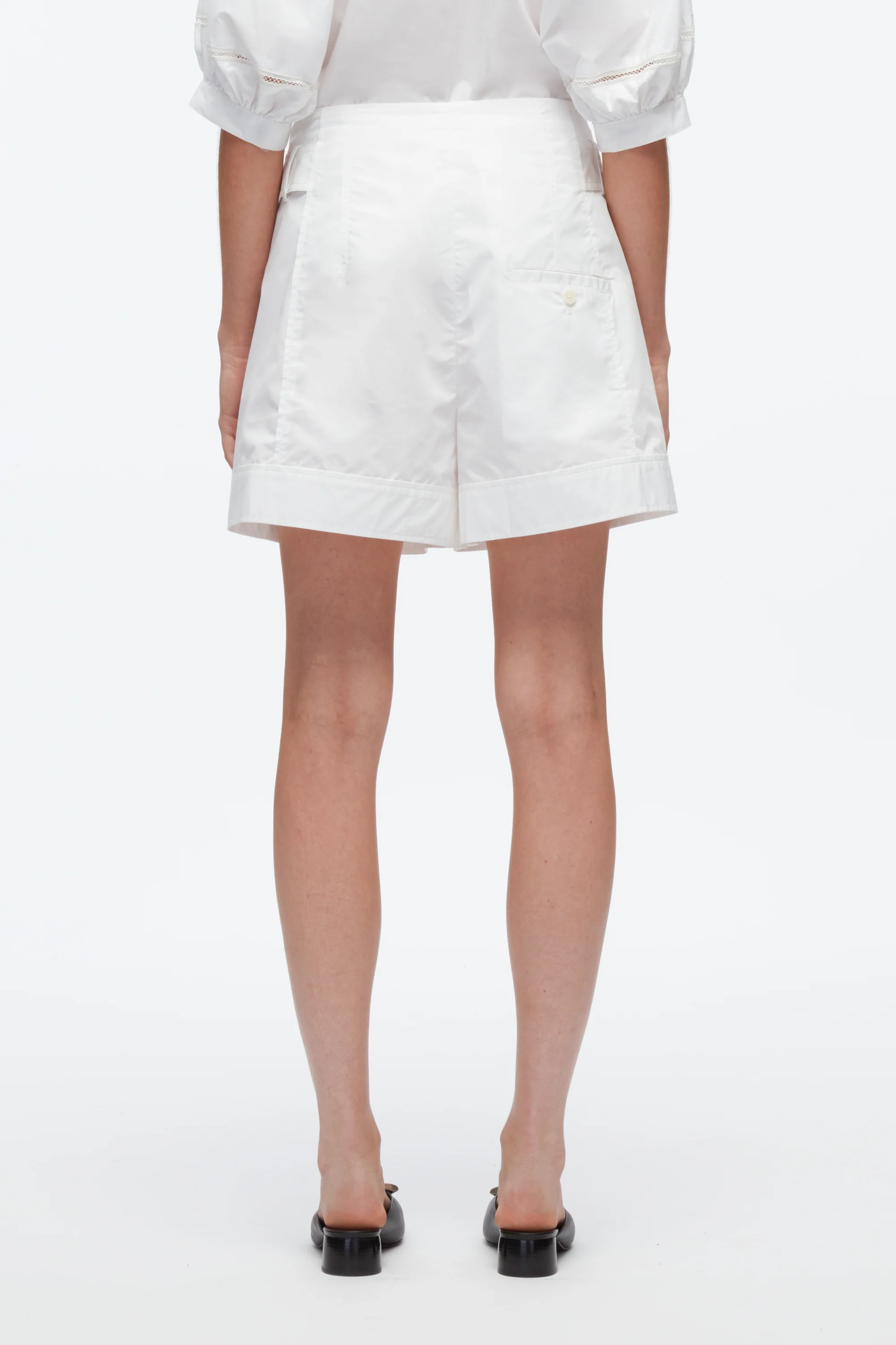 Belted Shorts With Cuffs - Image 13