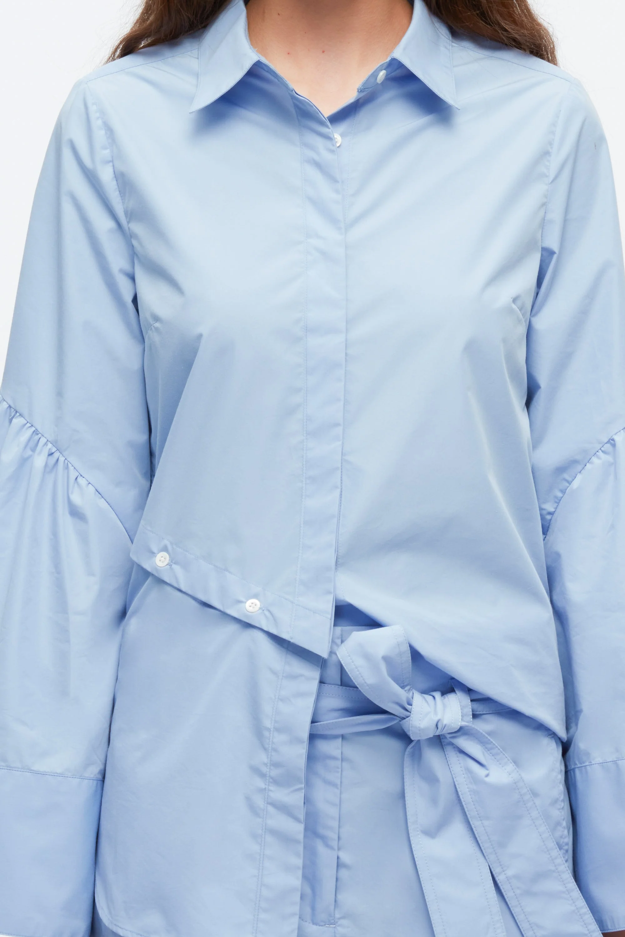Belted Shorts With Cuffs - Image 5