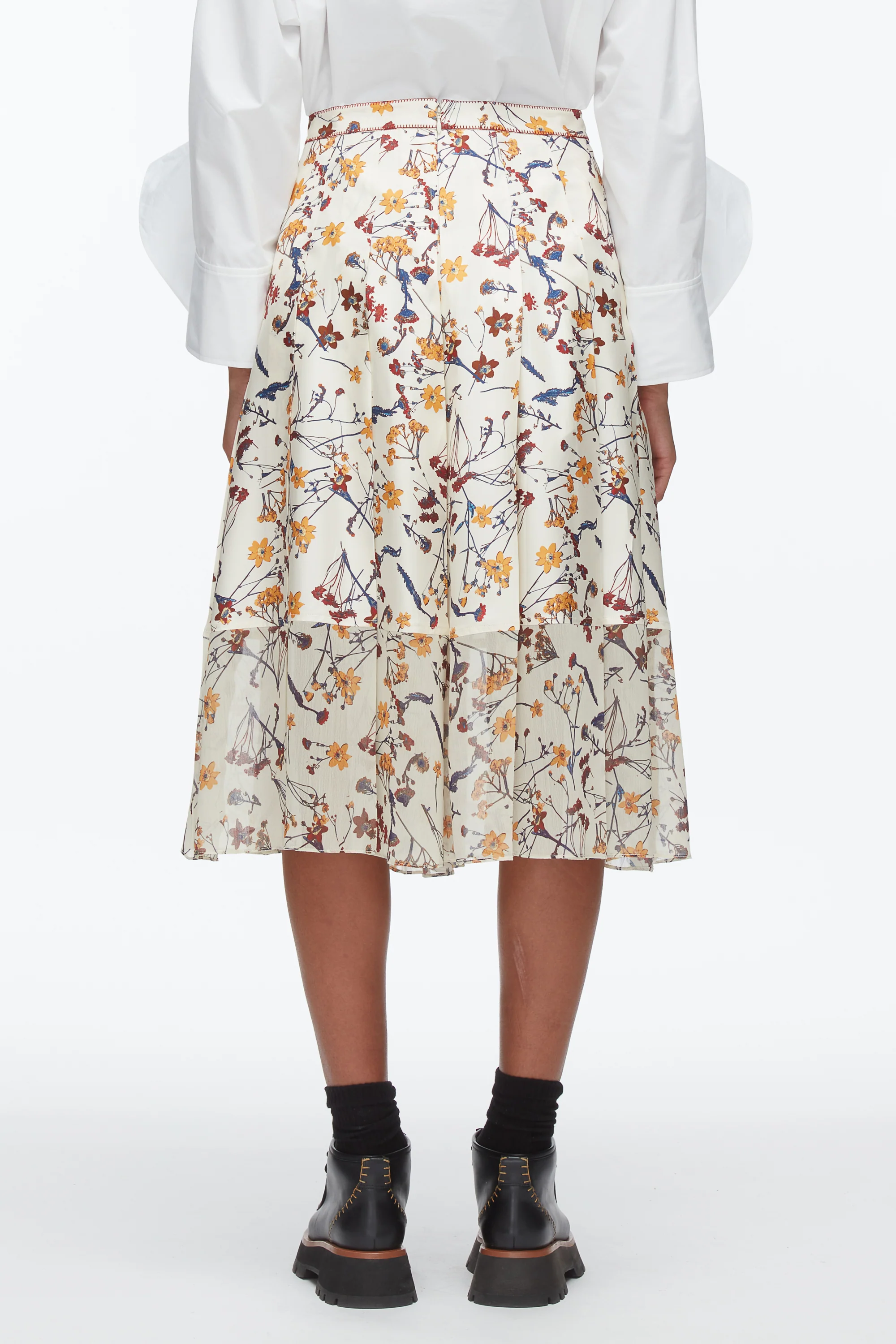 Bliss Floral Pleated Skirt - Image 5