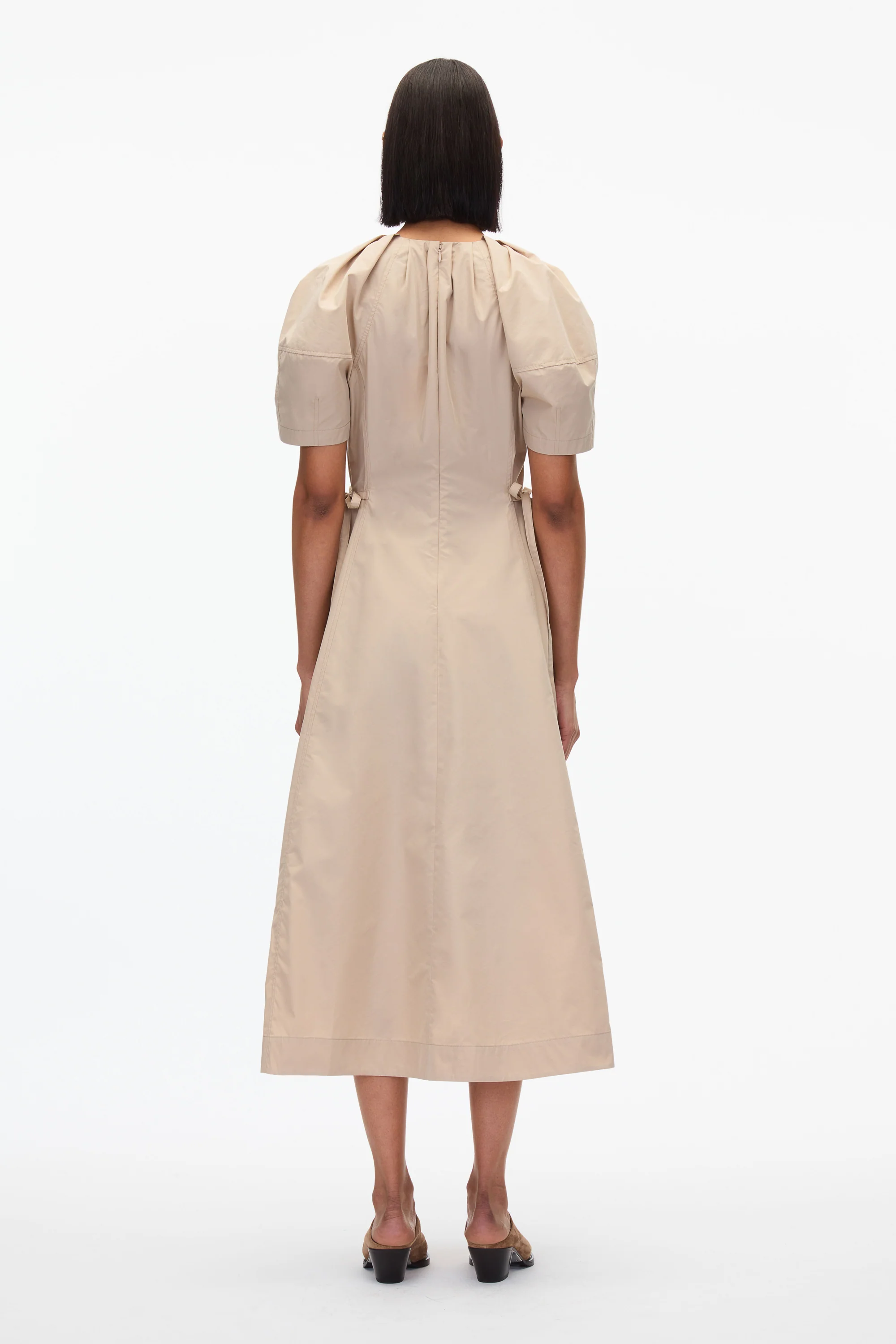 Bloom Sleeve V-Neck Dress - Image 14