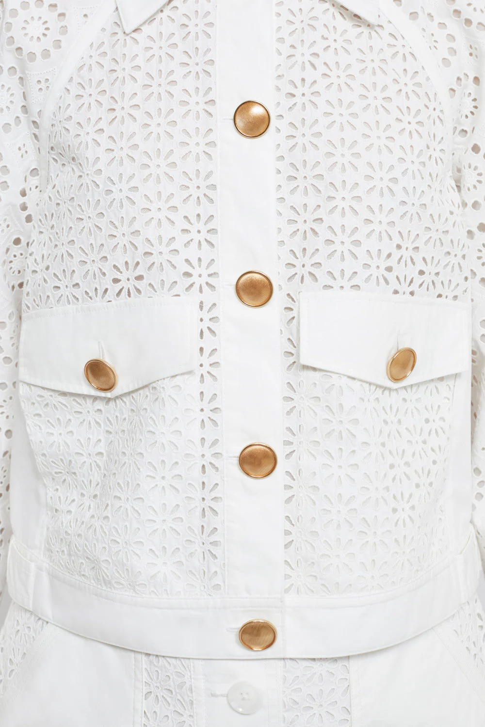 Broderie Anglaise Moto Jacket - Image 3