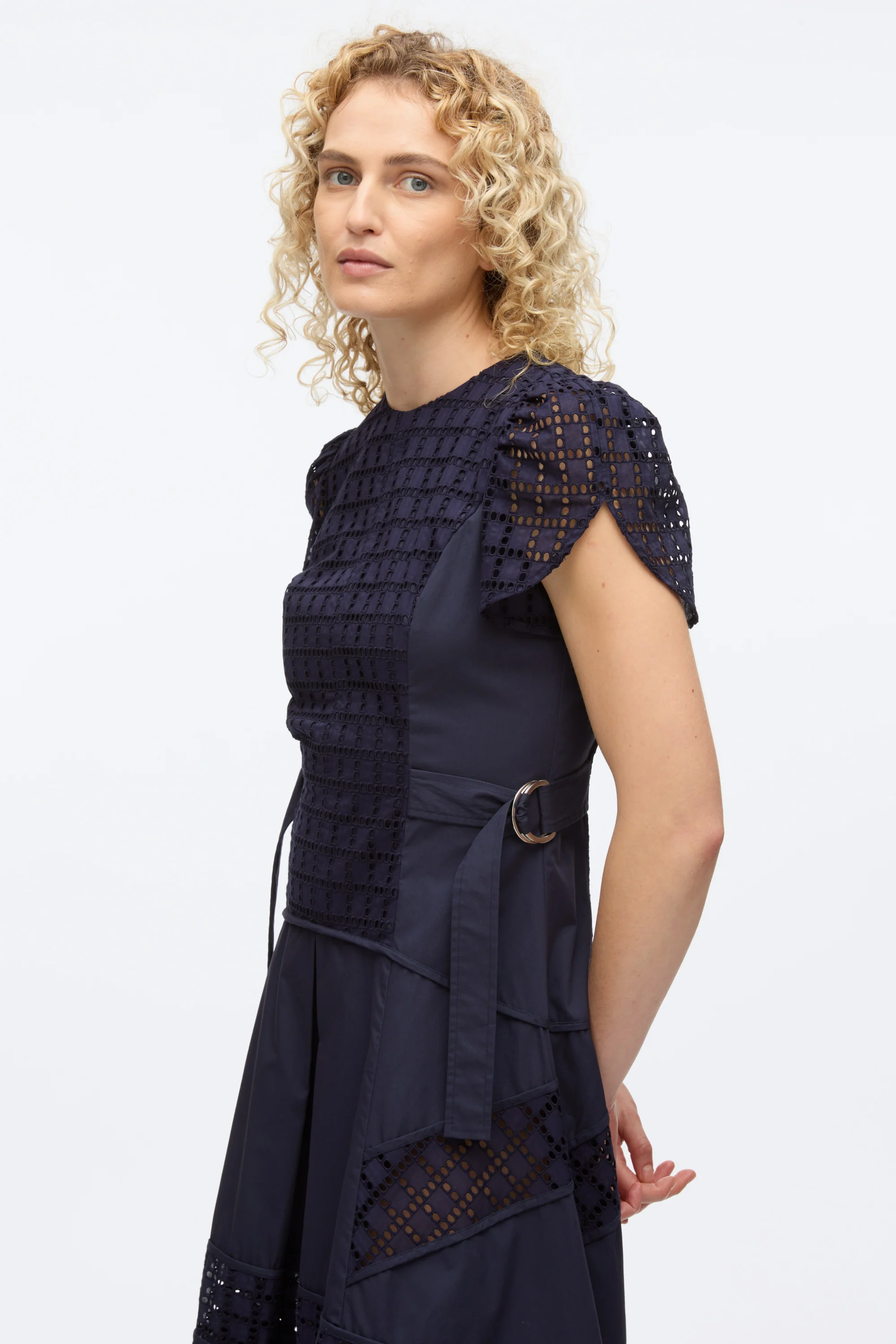 Broderie Anglaise Tulip Dress - Image 10