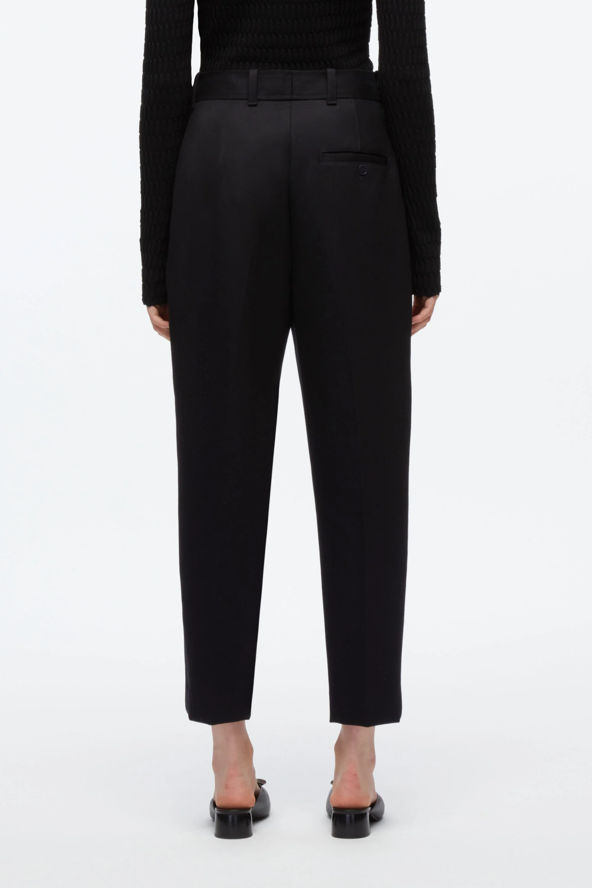 Cavalry Twill Carrot Trousers - Image 4