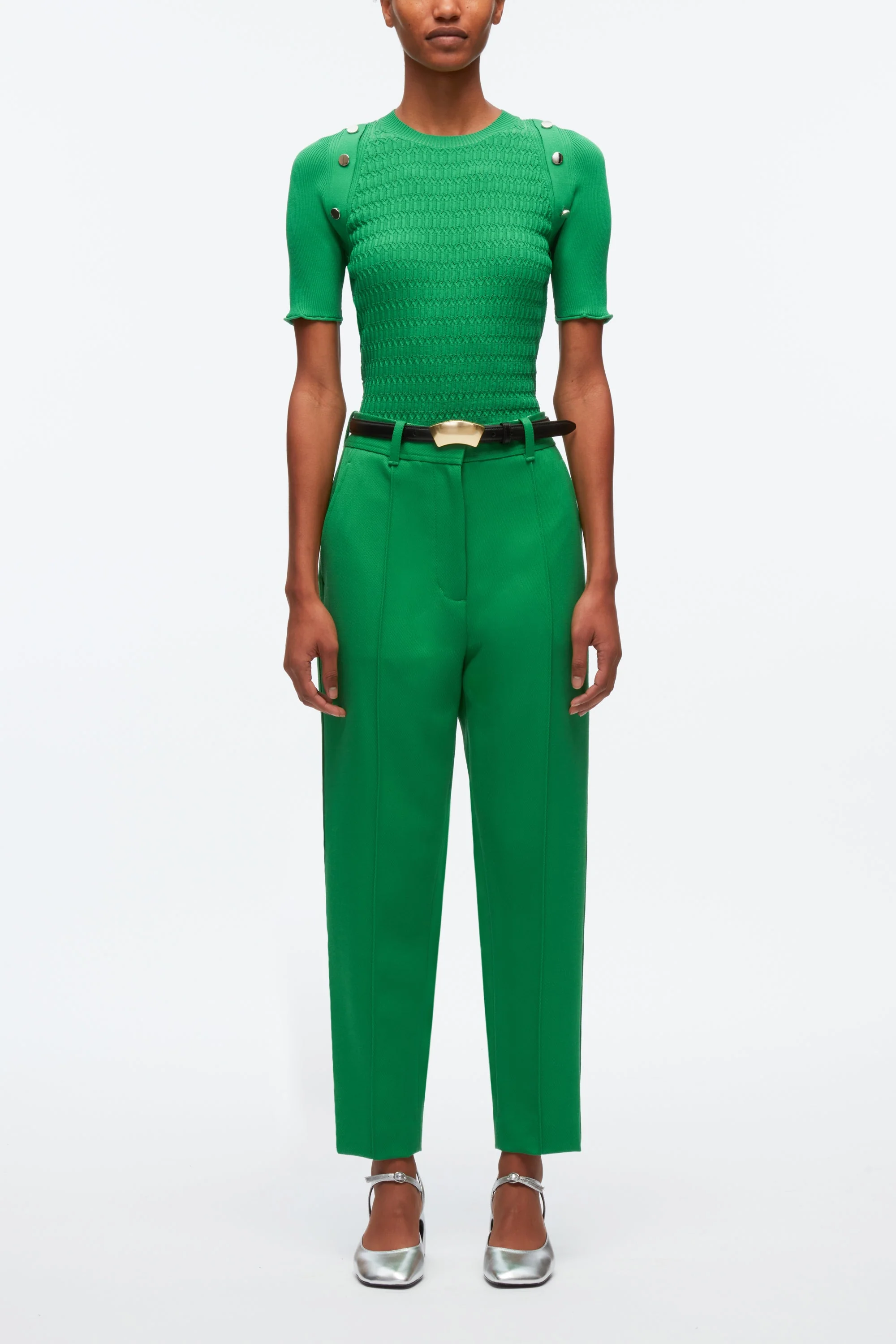 Cavalry Twill Carrot Trousers - Image 7