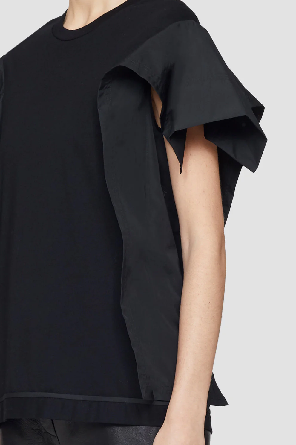 Combo Tshirt W Ruffle Sleeveless - Image 6