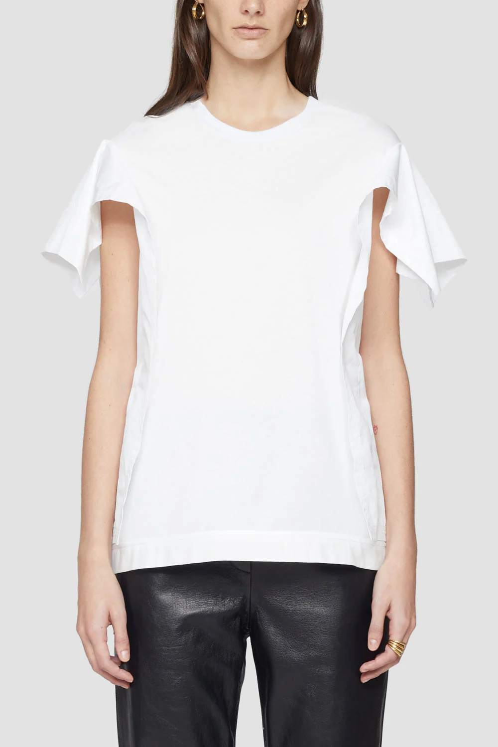 Combo Tshirt W Ruffle Sleeveless - Image 9