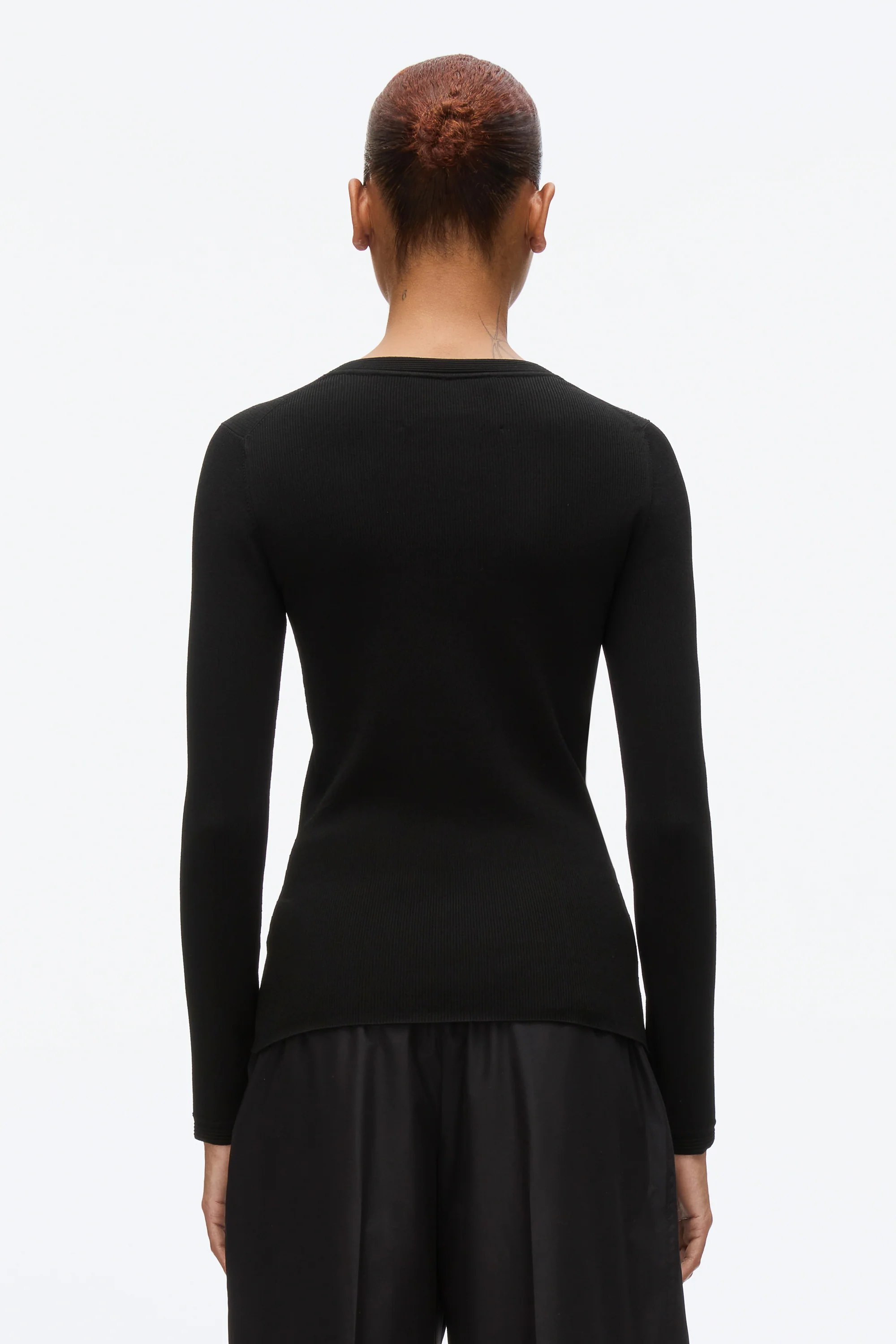 Compact Rib Long Sleeve Tee - Image 10