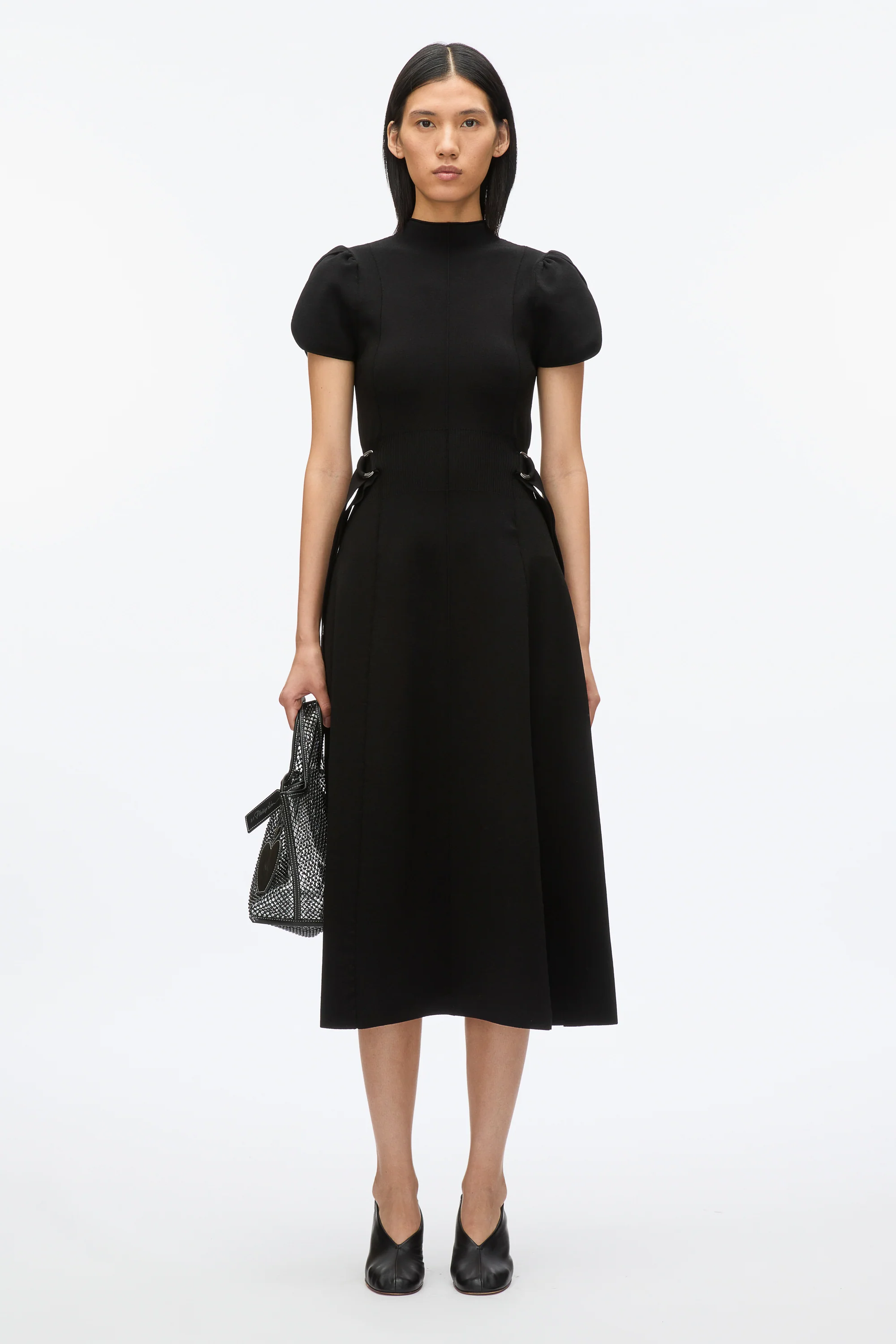 Compact Rib Tulip Dress - Image 10
