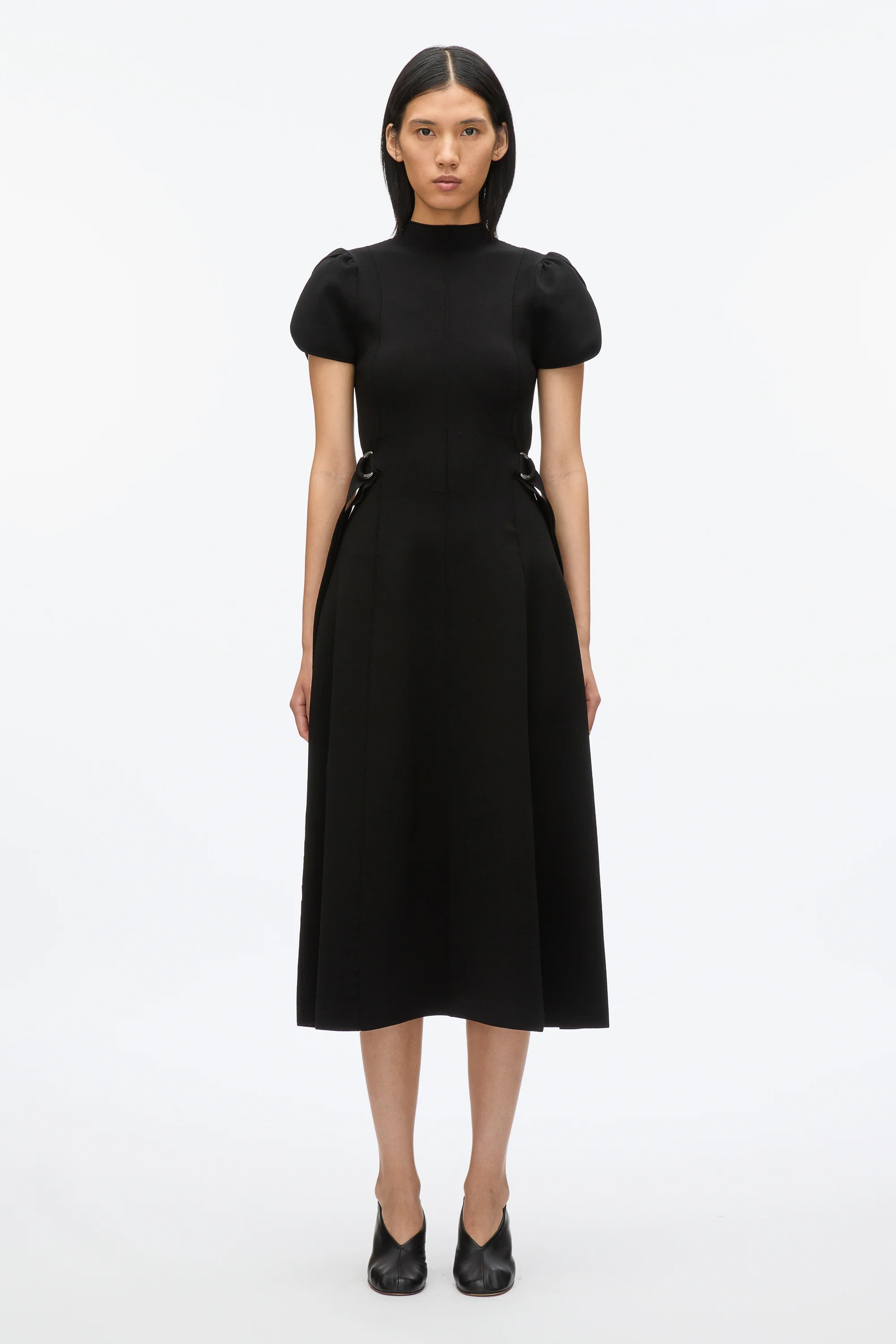 Compact Rib Tulip Dress - Image 11