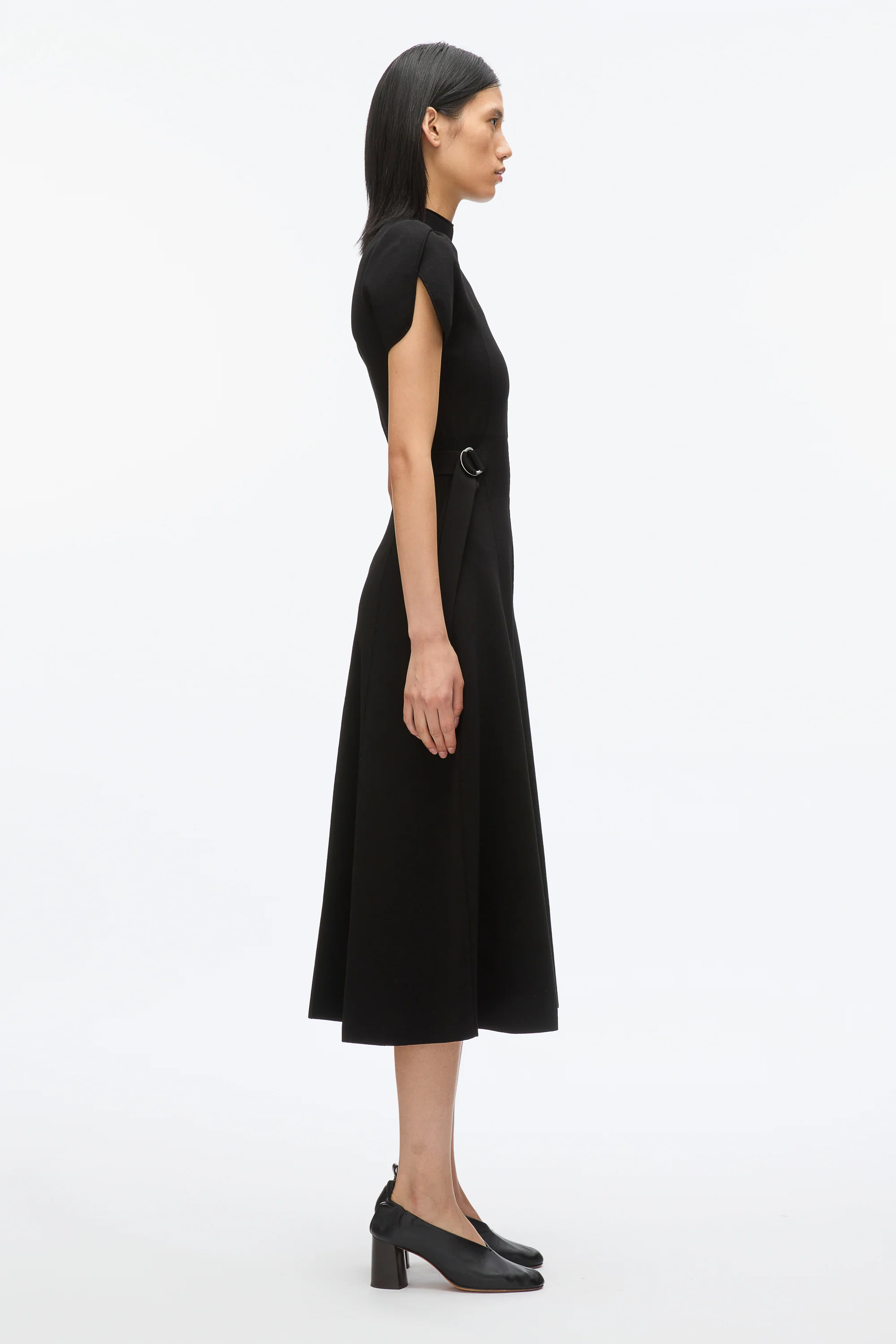 Compact Rib Tulip Dress - Image 12