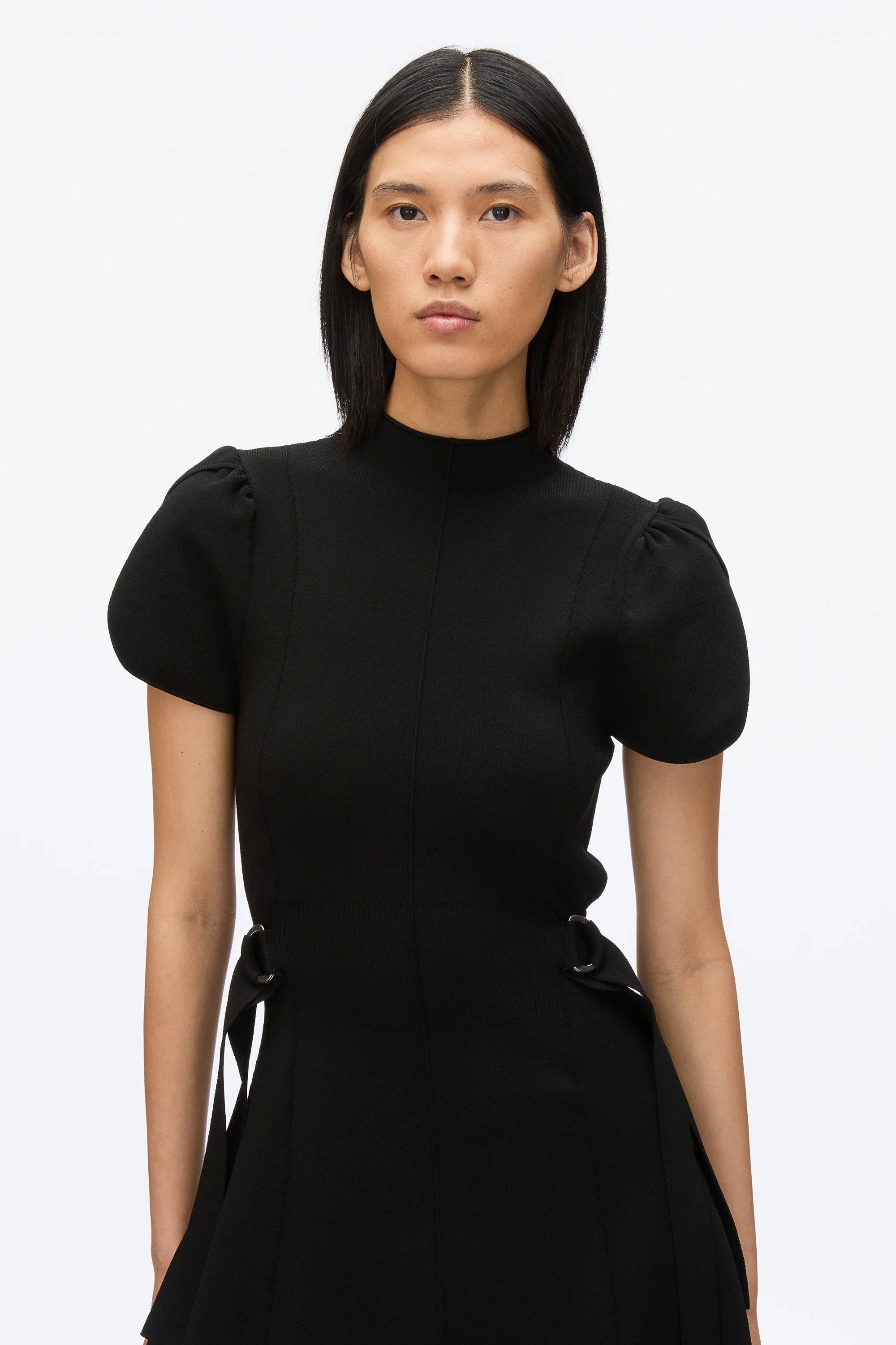 Compact Rib Tulip Dress - Image 14