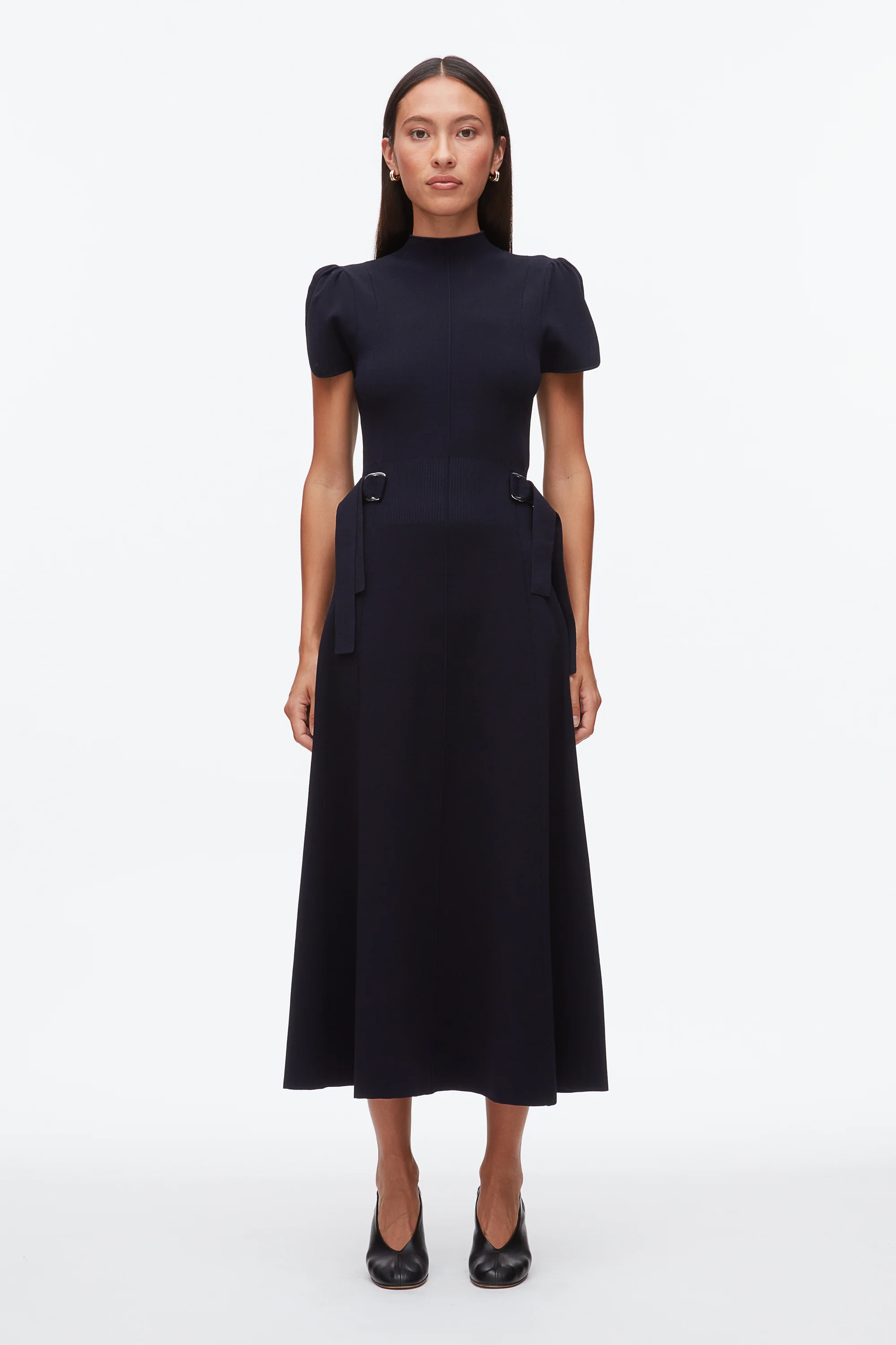 Compact Rib Tulip Dress - Image 8