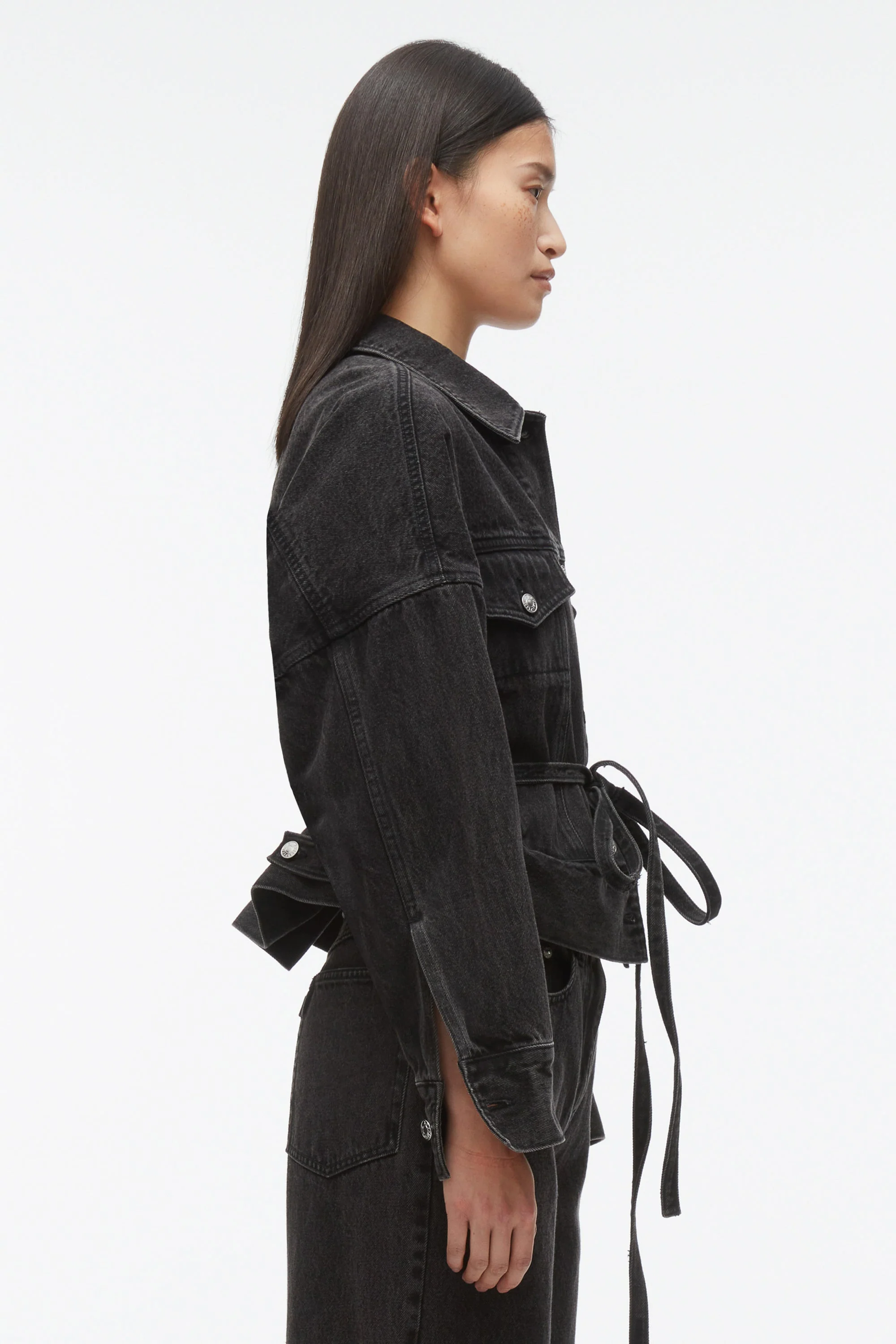 Denim Boxy Jacket - Image 3