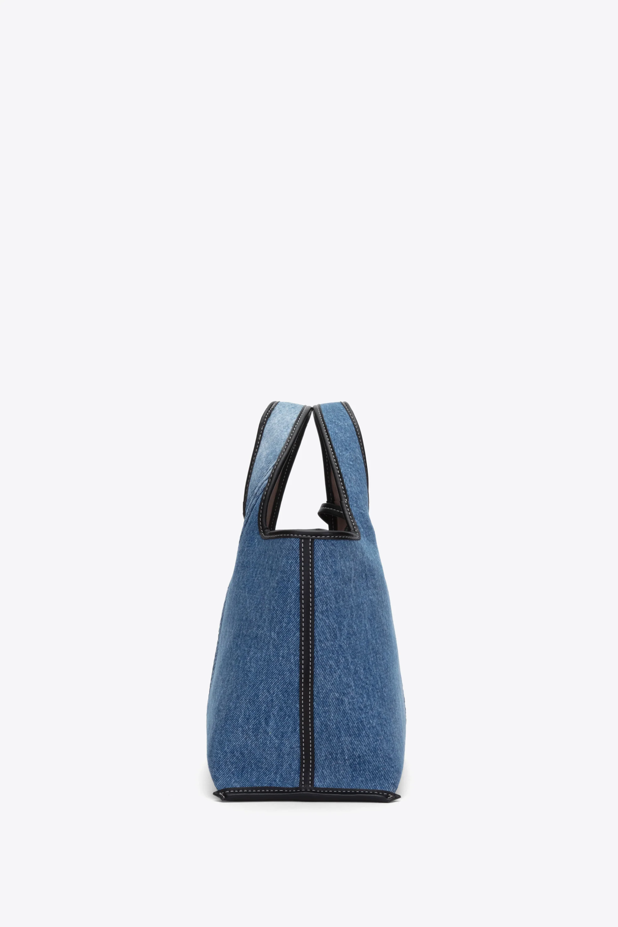 Denim Mini Market Tote - Image 3