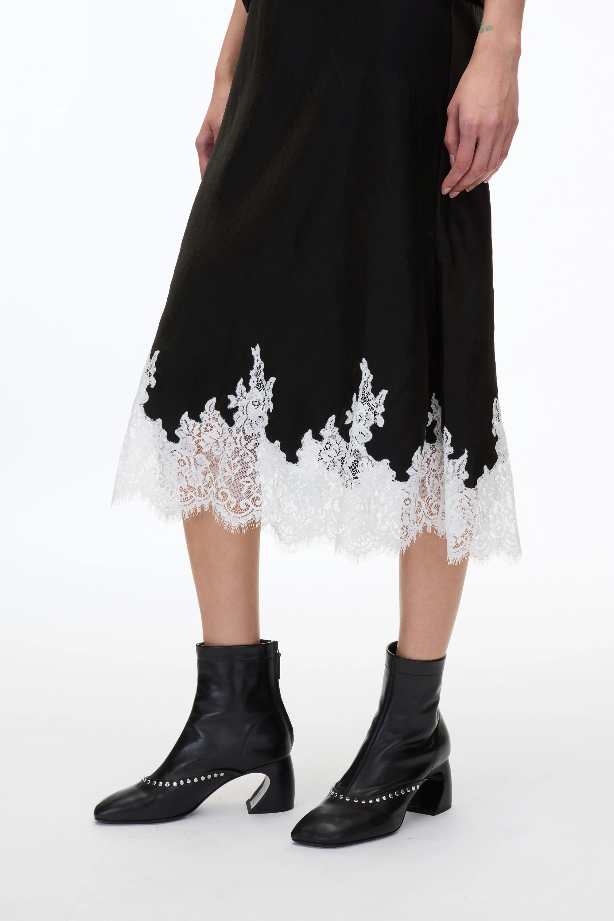 Draped T-Shirt Slip Combo Dress - Image 5