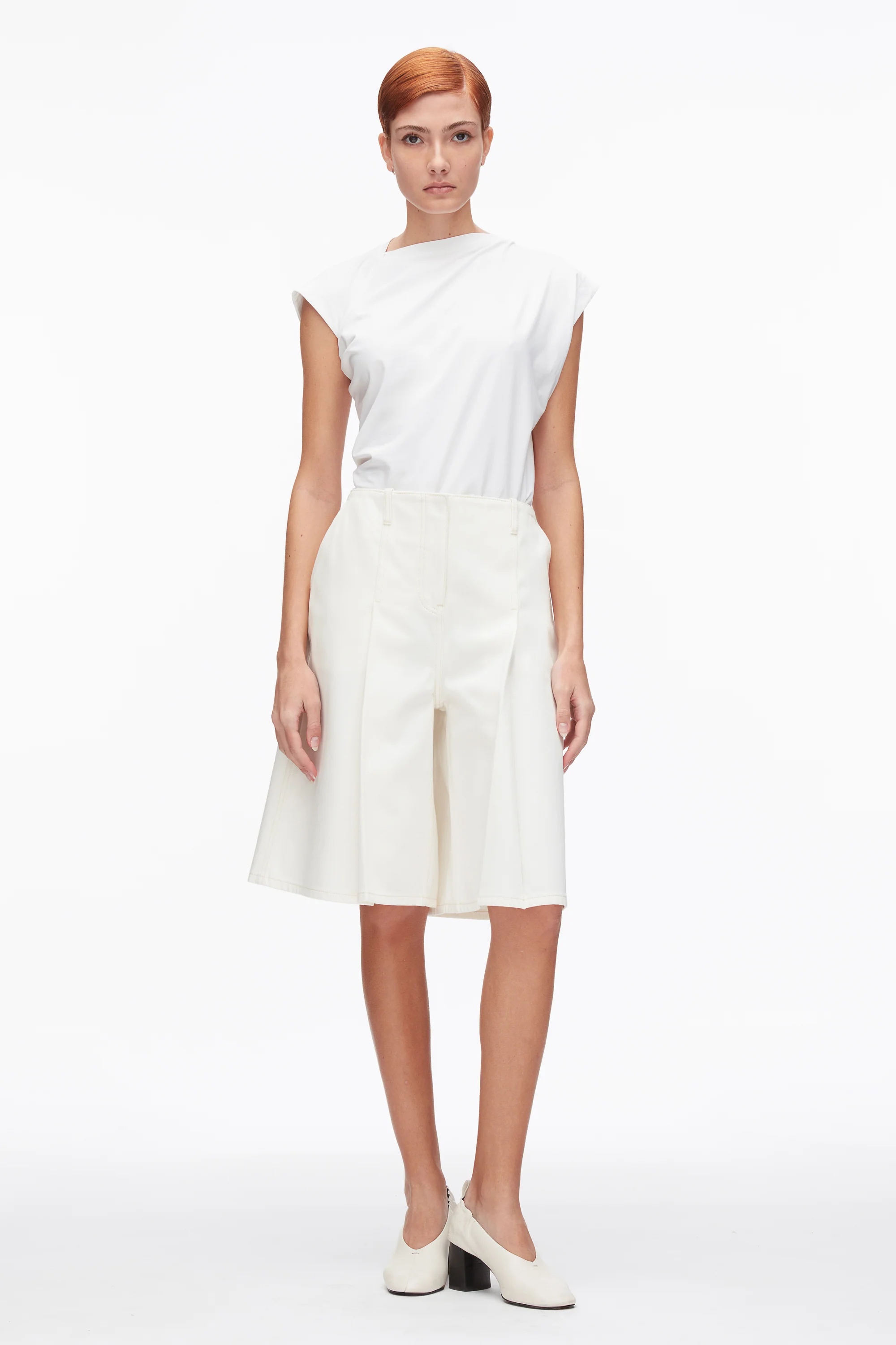 Ghost Patch Lightweight Denim Bermuda Shorts - Image 8
