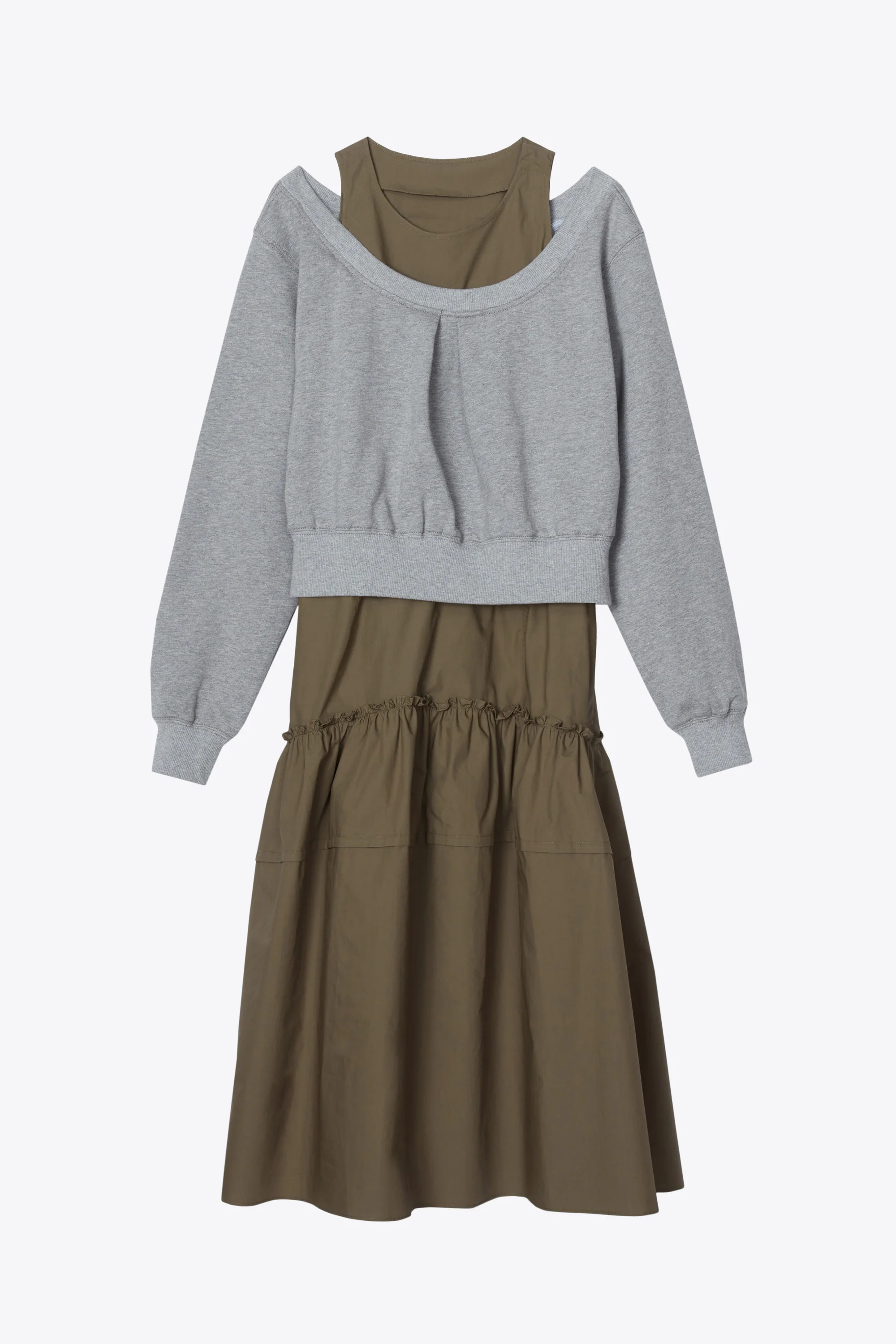 Layered Tank Combo Dress - Image 6