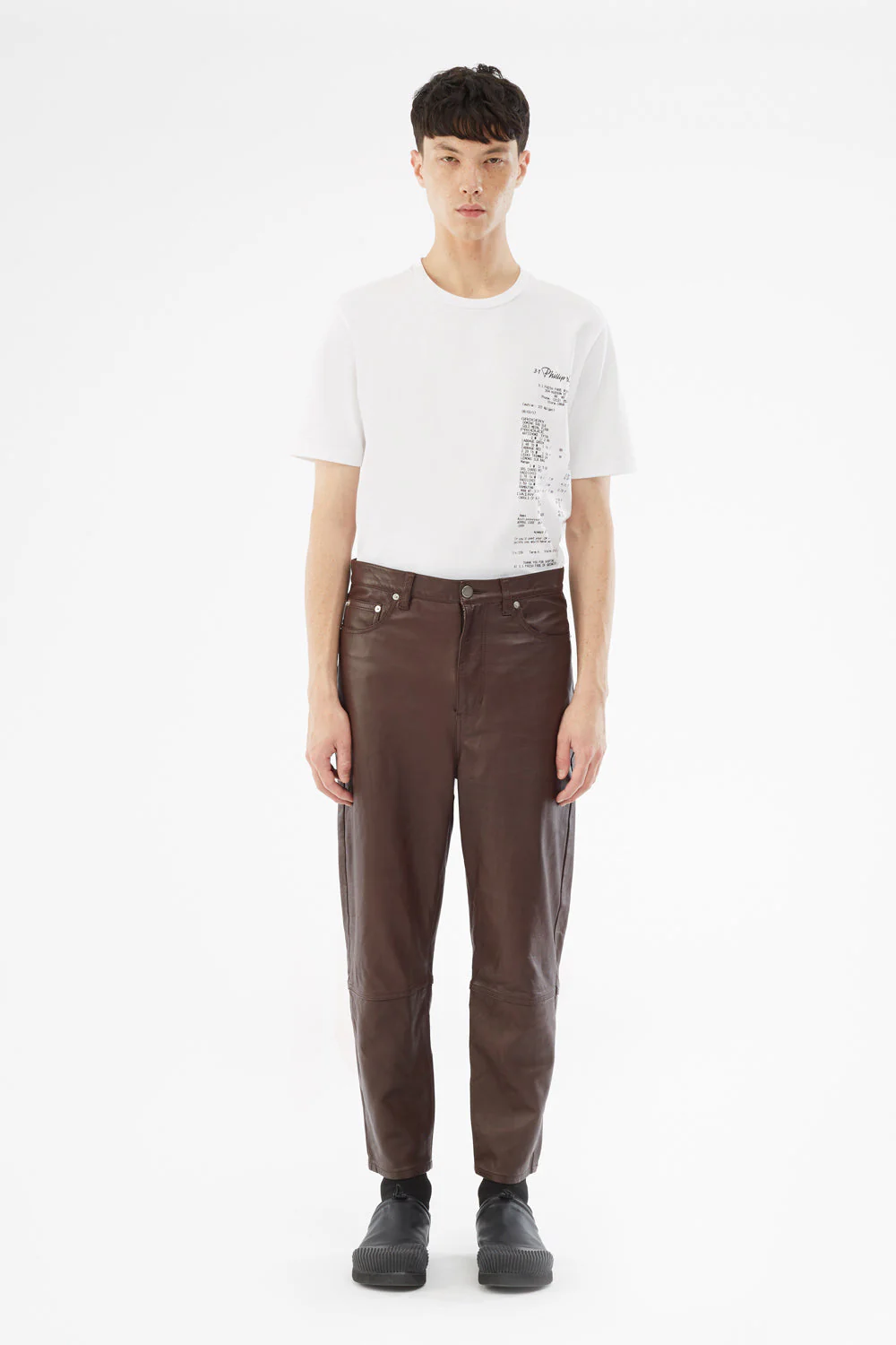Leather Banana Jeans - Image 3