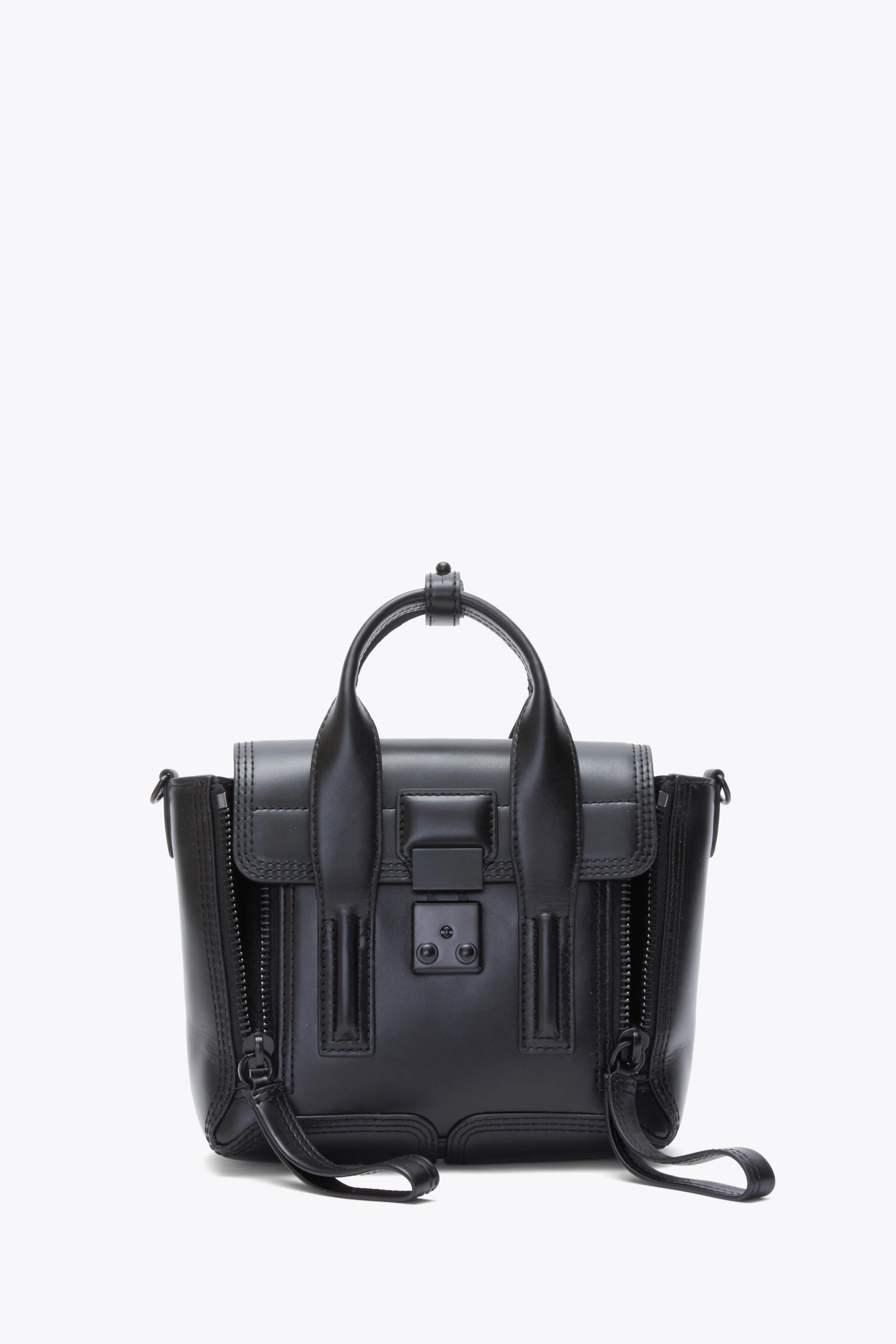 Pashli Mini Satchel Black on Black