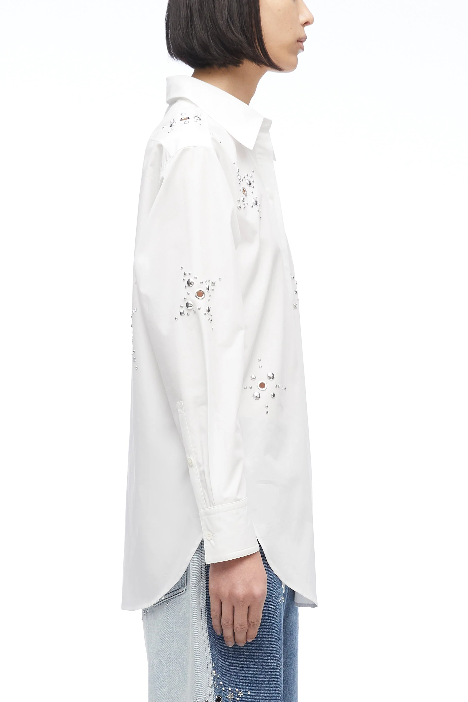 Liberty Embellished Button Up Shirt - Image 3