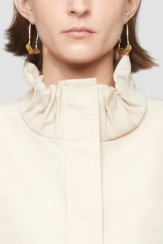 Ls Scrunch Funnel Neck Shirt - Image 6