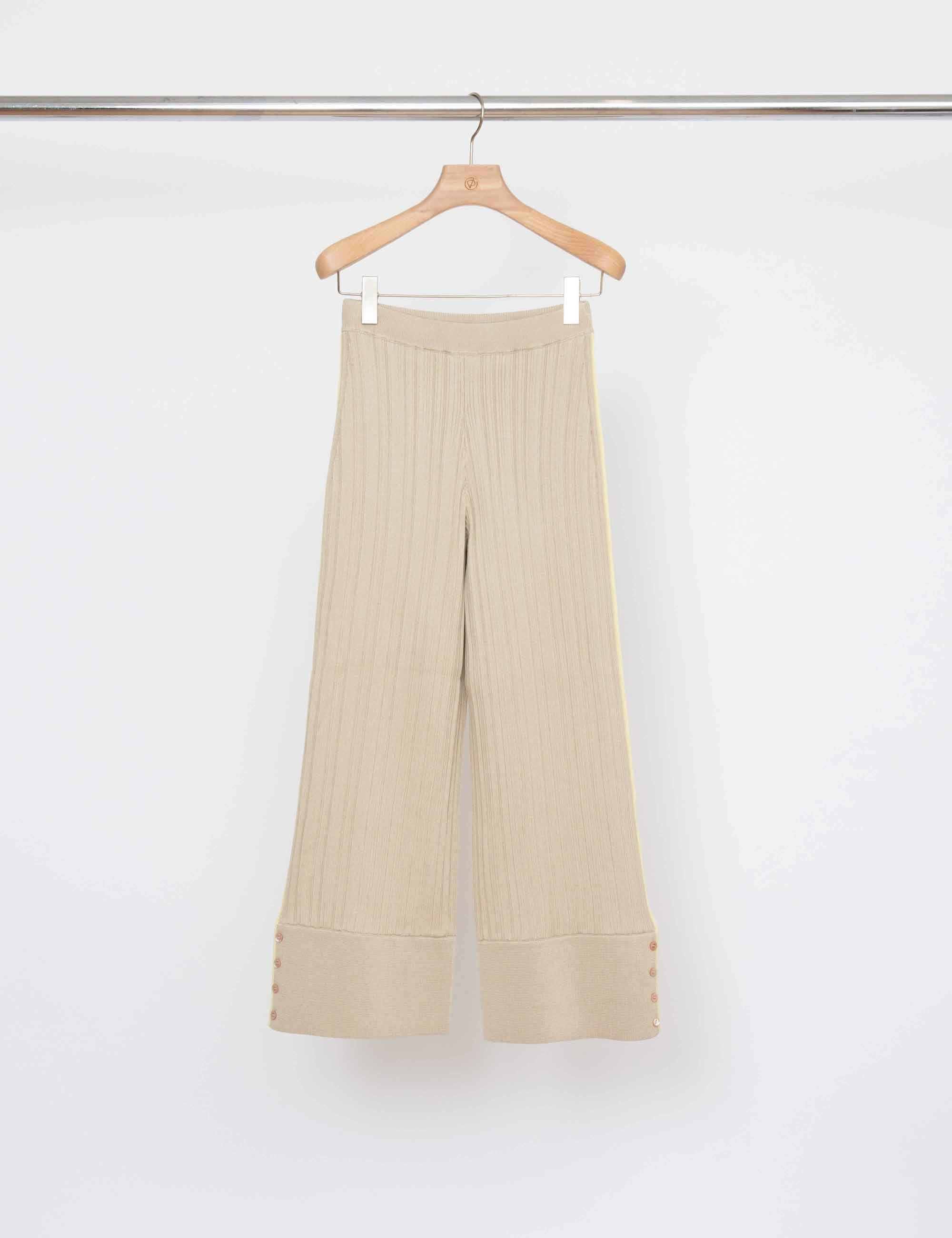 Wide Leg Pajama with Piping - Image 6