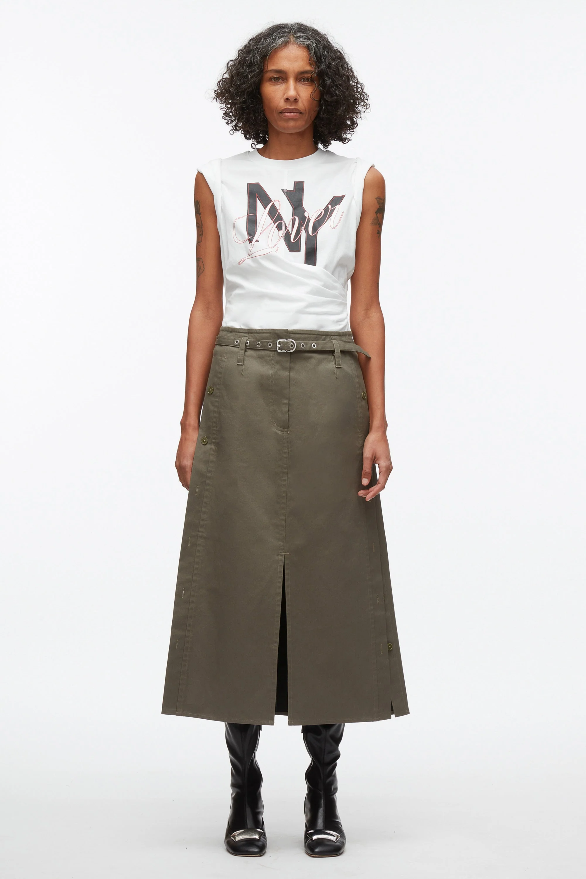 NY Lover Draped Tank - Image 11