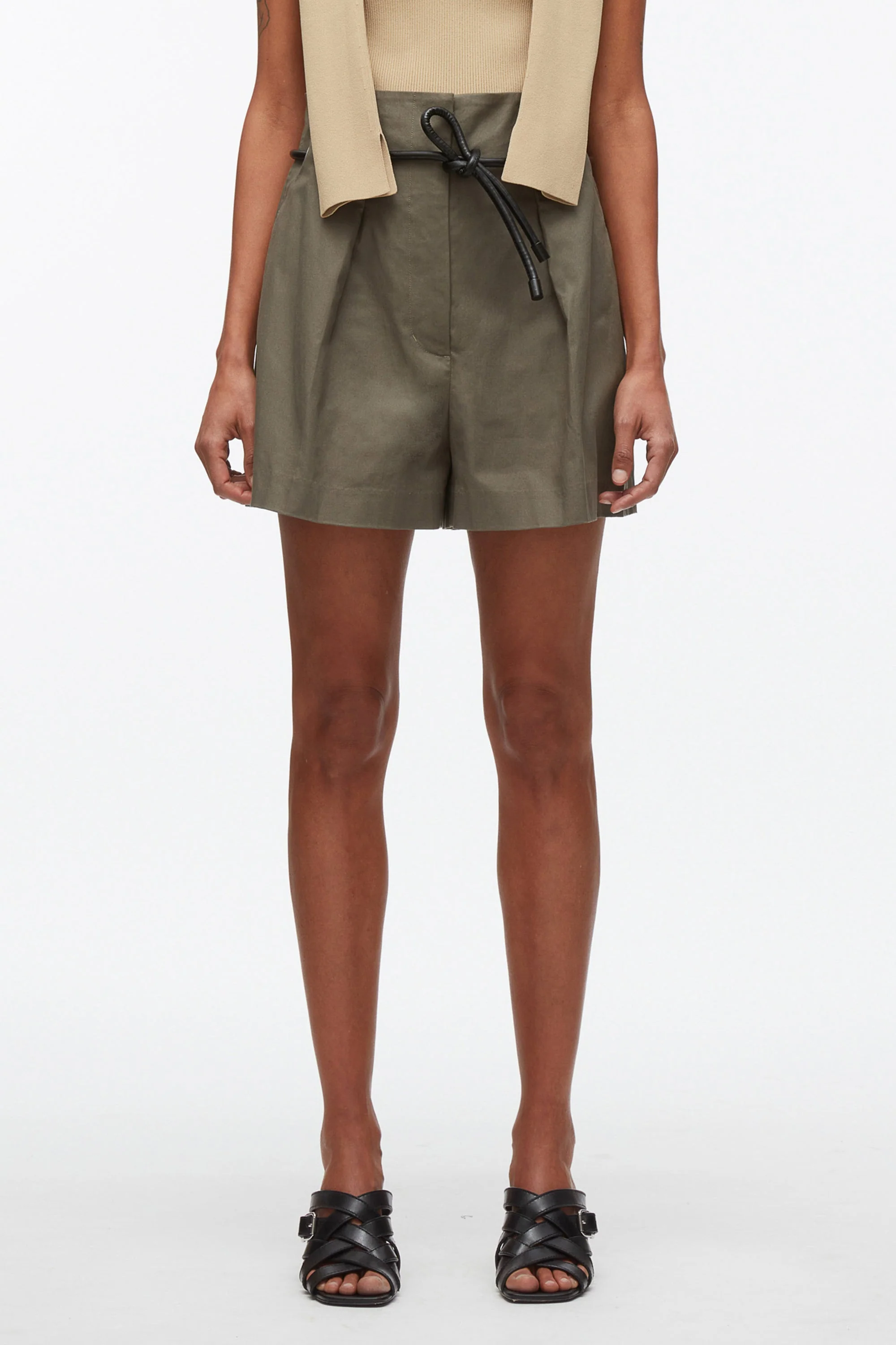 Origami Short With Belt - Image 8