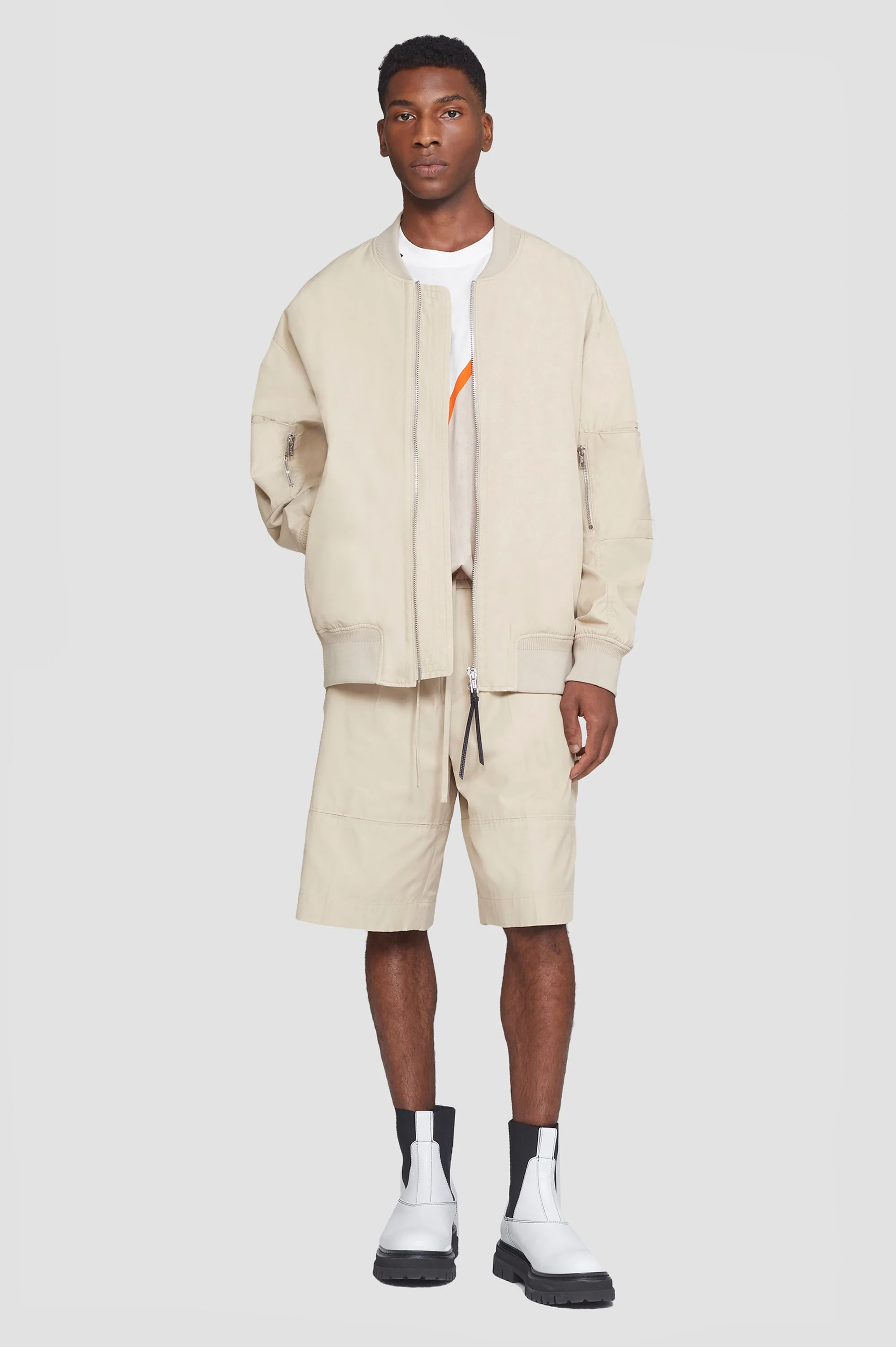 Oversized Bomber Jacket - Image 6