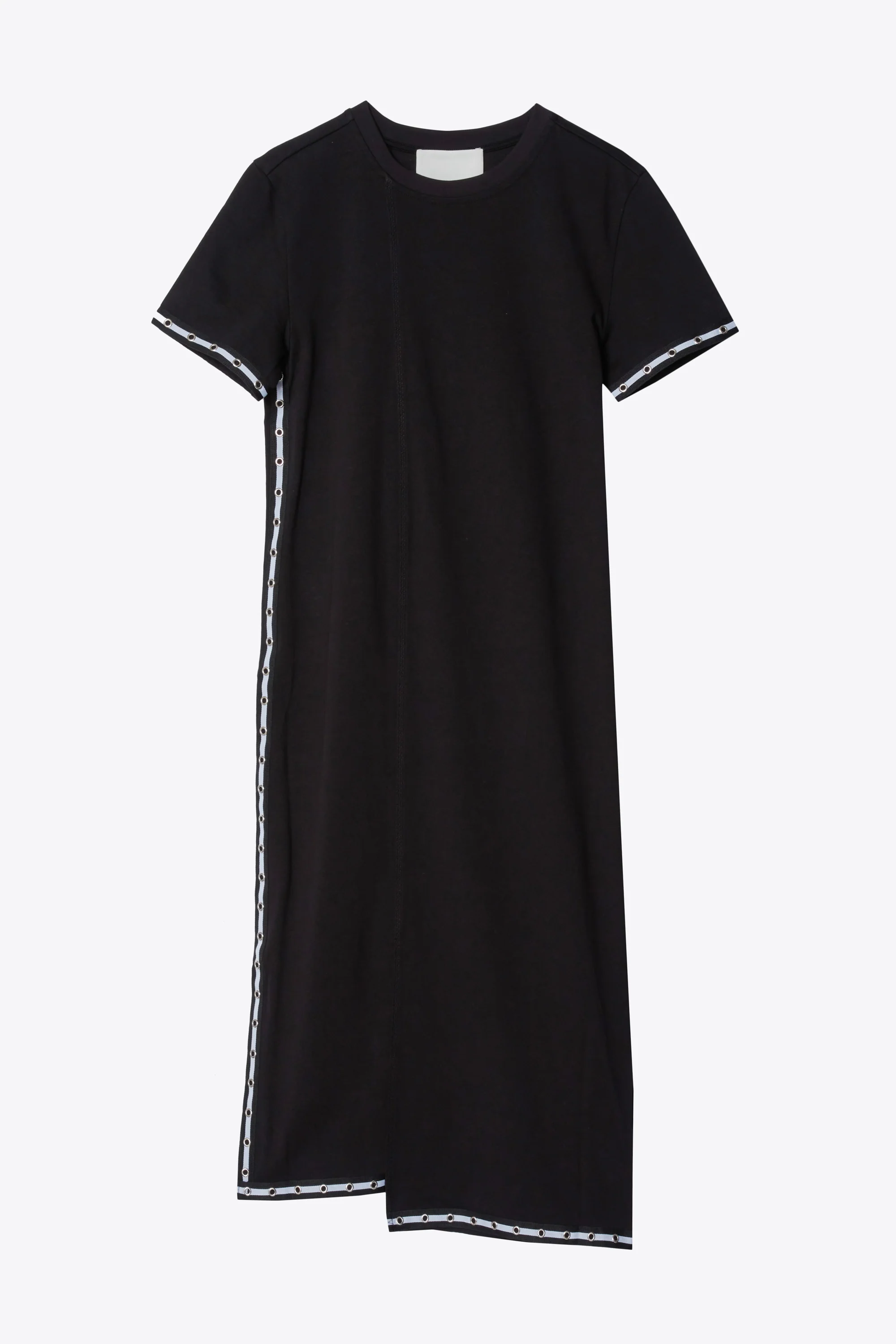 Patchwork Stripe T-shirt Dress - Image 7