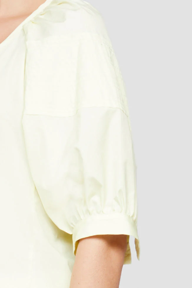 Puff Sleeve Woven Top - Image 6