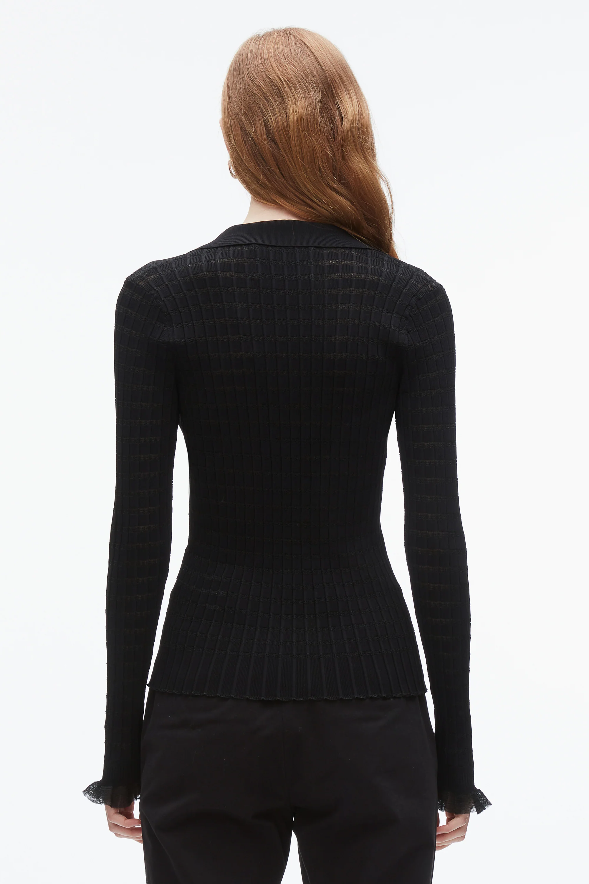 Shadow Stripe Pullover Polo - Image 11