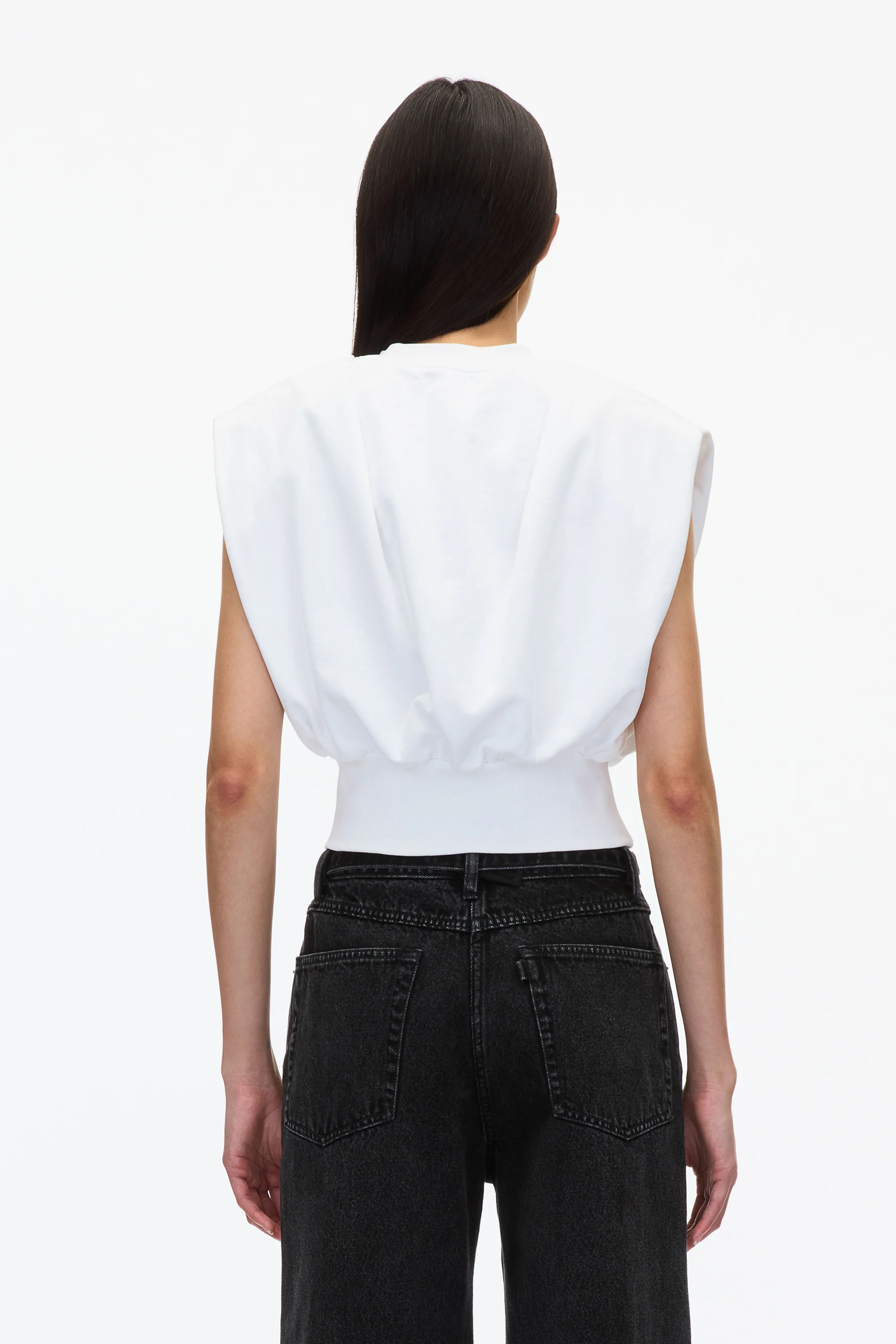 Sleeveless French Terry Top - Image 4