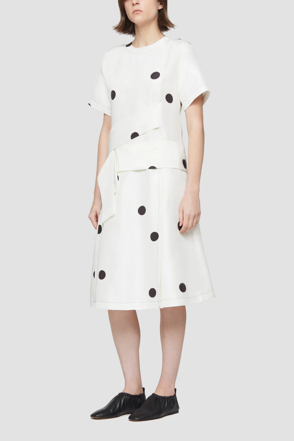 Ss Dot Print Cross Strapped Dr - Image 7