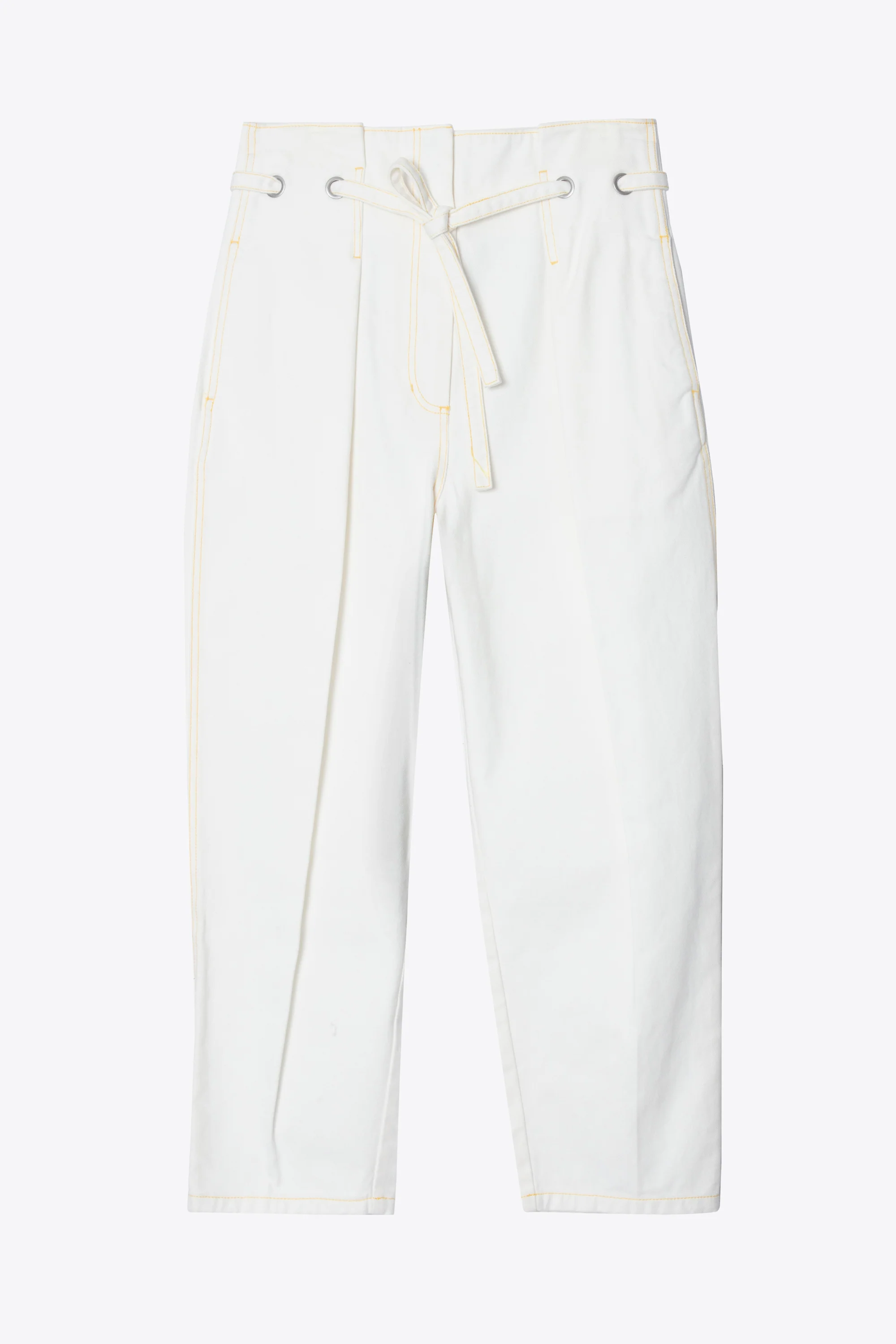 Stonewashed Denim Origami Pant