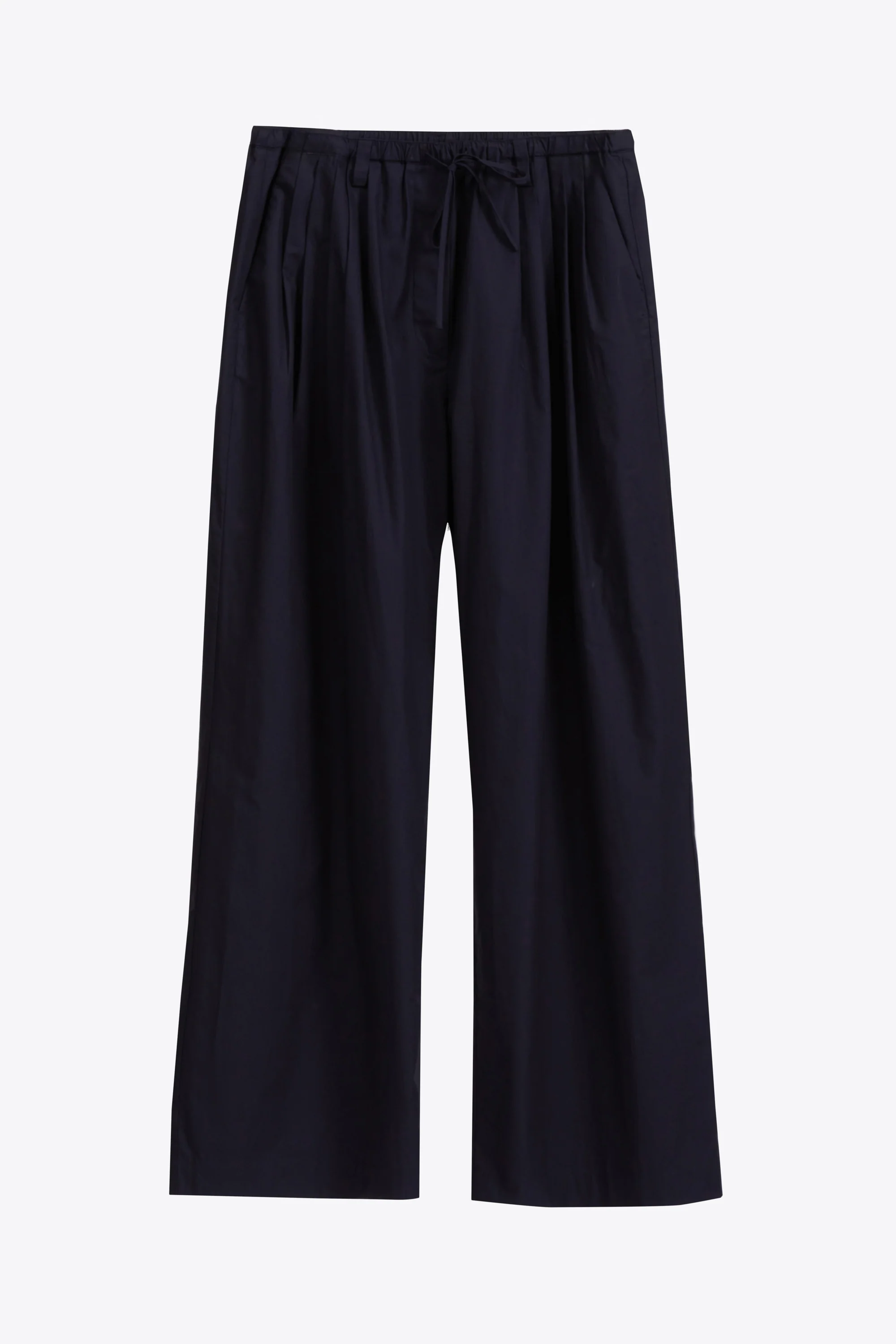 Structured Cotton Pull On Straight Leg Pants - Image 16