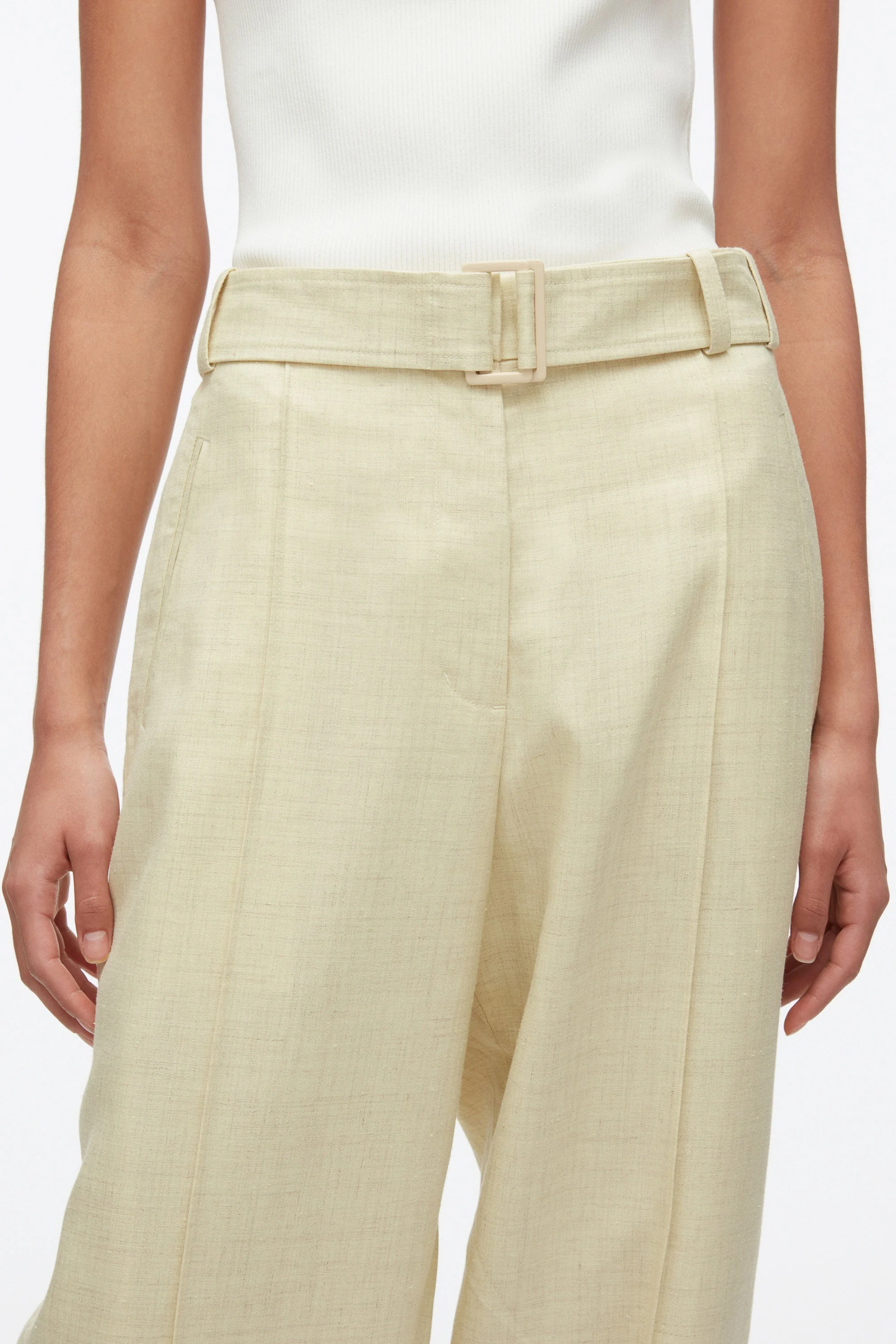 Melange Tapered Trouser - Image 10