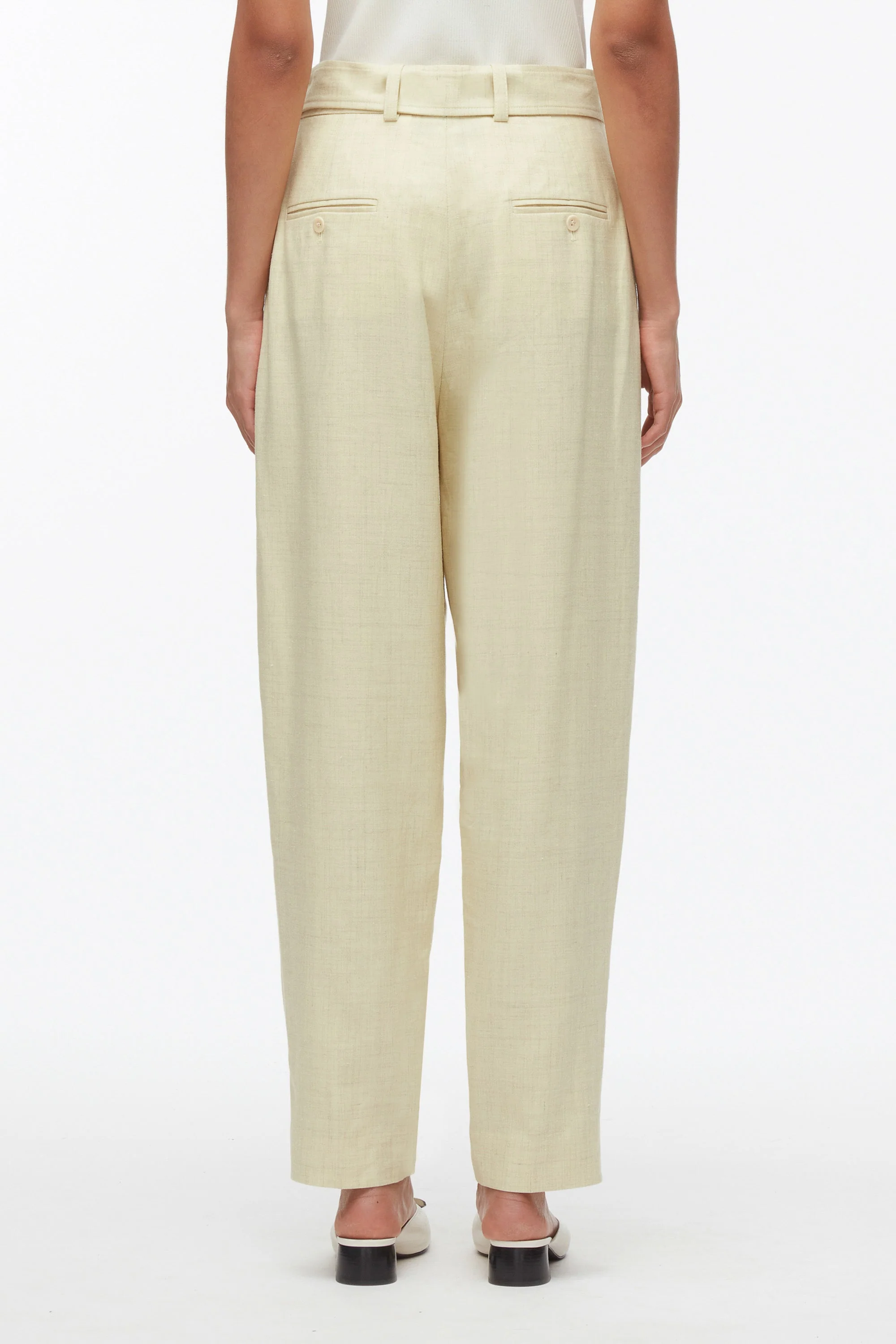 Melange Tapered Trouser - Image 9