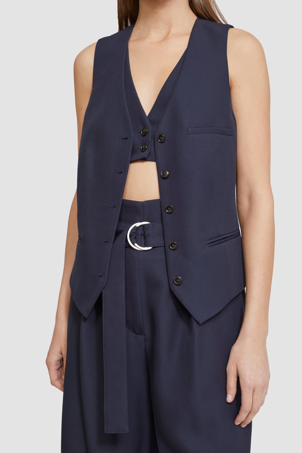 Tailored Paperbag Waist Shorts - Image 6