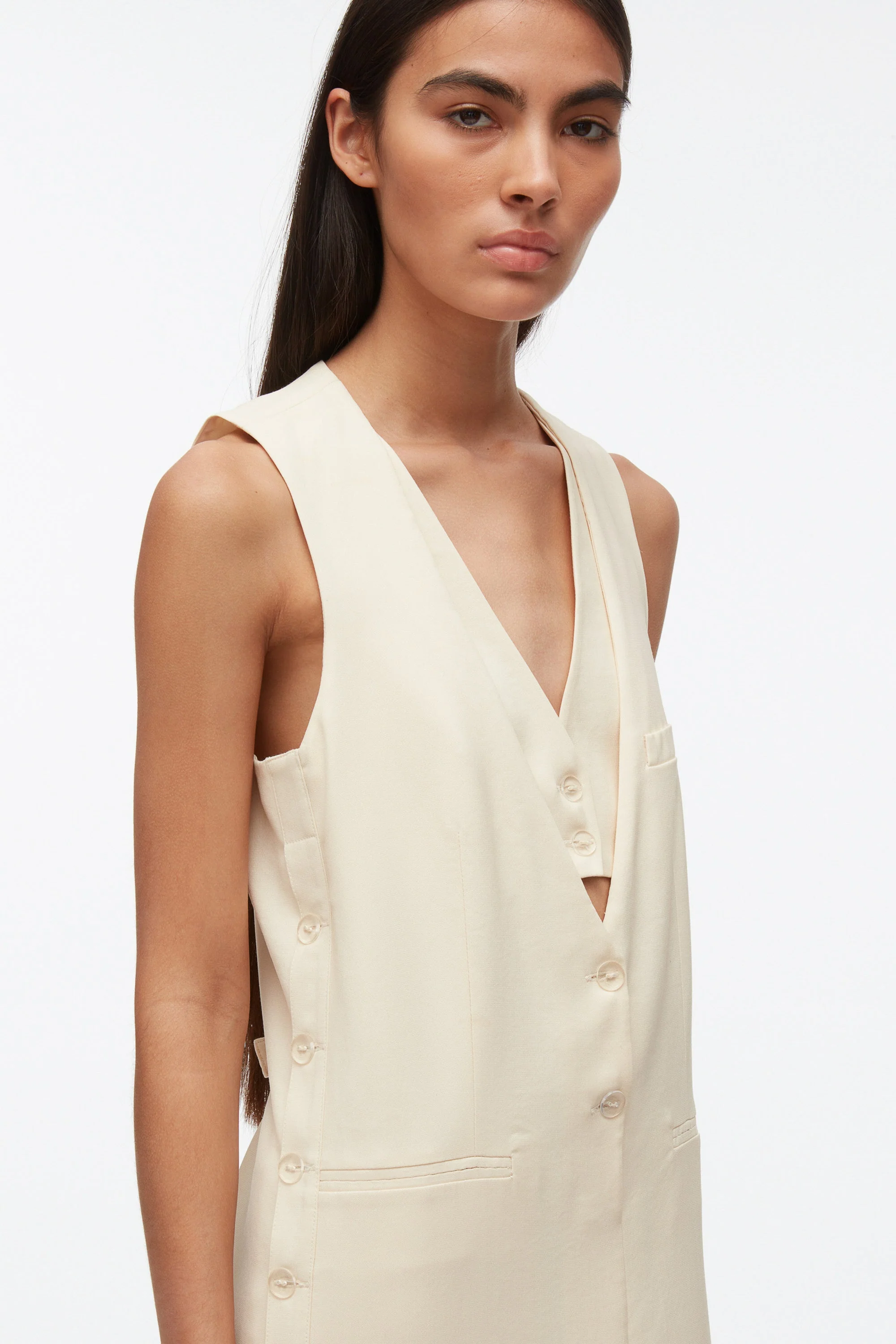 Vest Dress with Set in Bra - Image 12