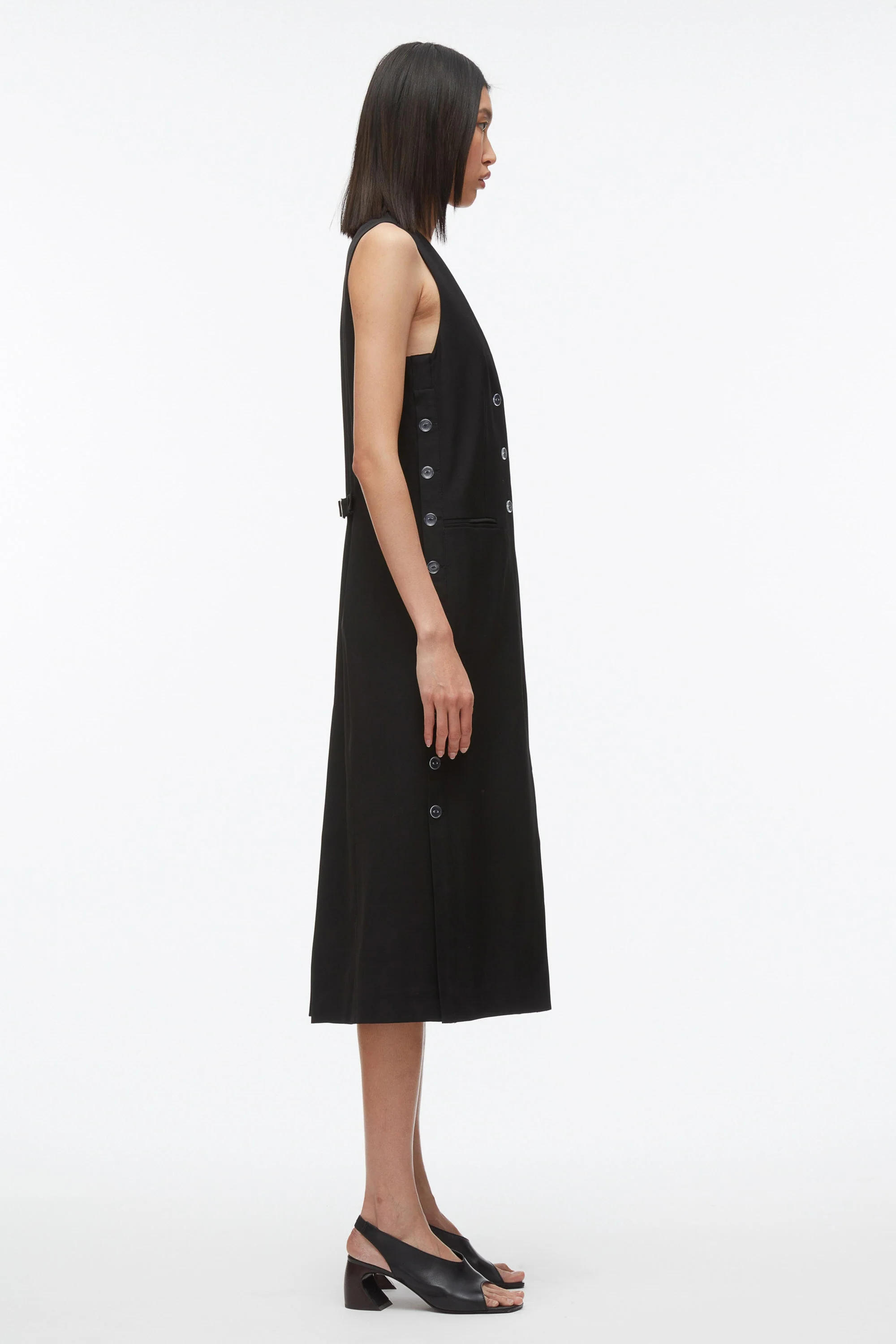 Vest Dress with Set in Bra - Image 4