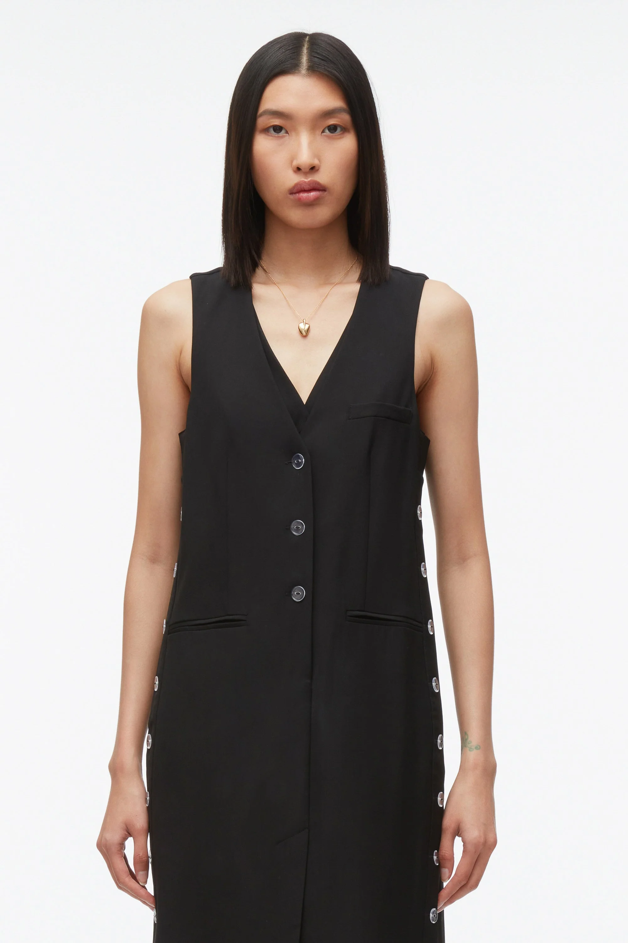 Vest Dress with Set in Bra - Image 6