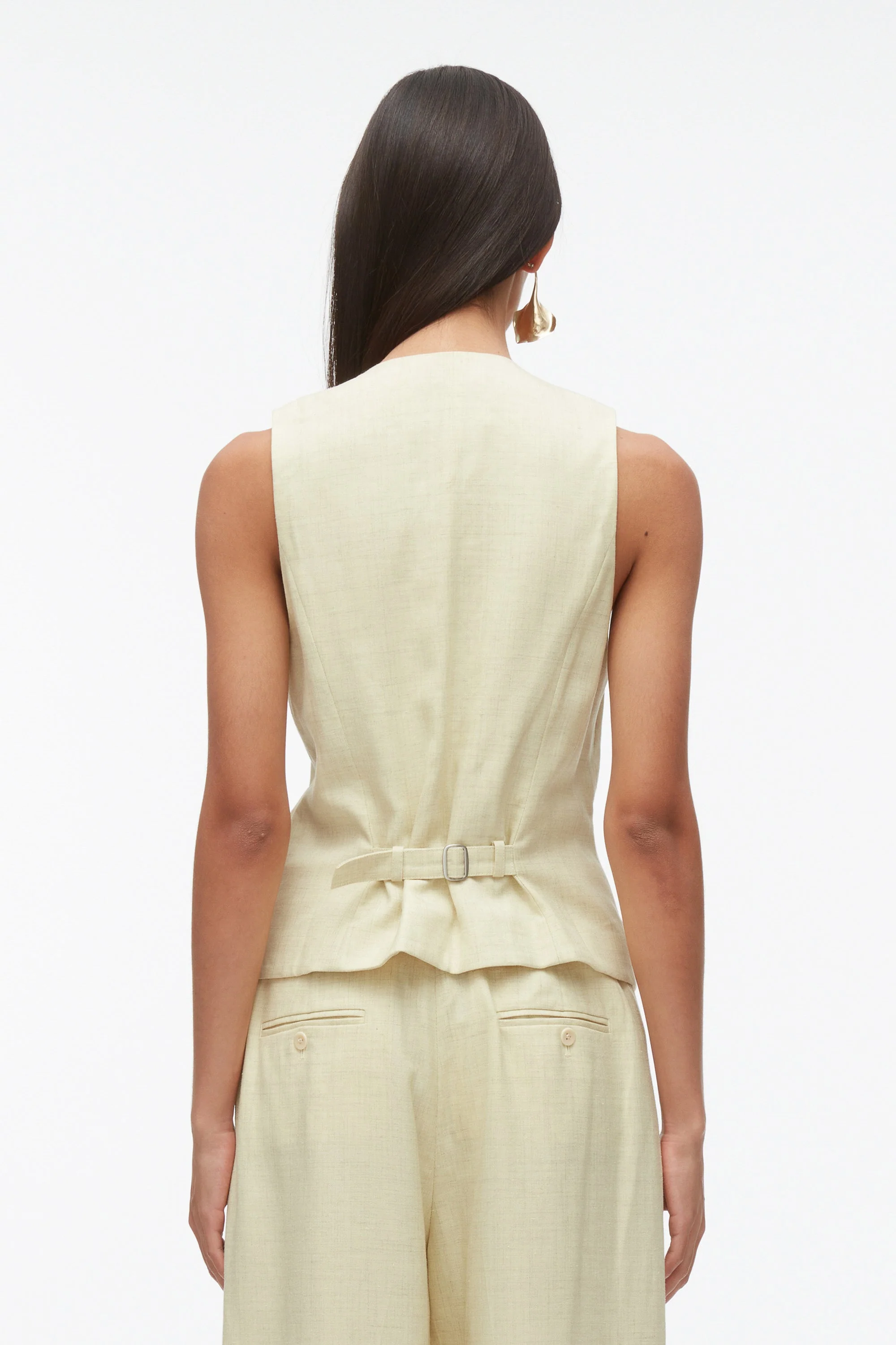 Tailored Vest with Set in Bra - Image 5