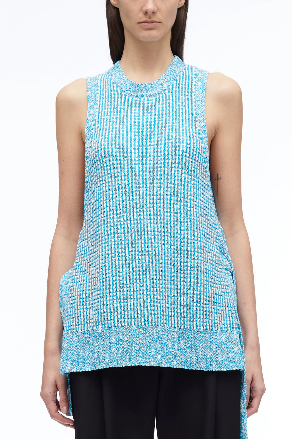 Textured Sleeveless Pullover - Image 2