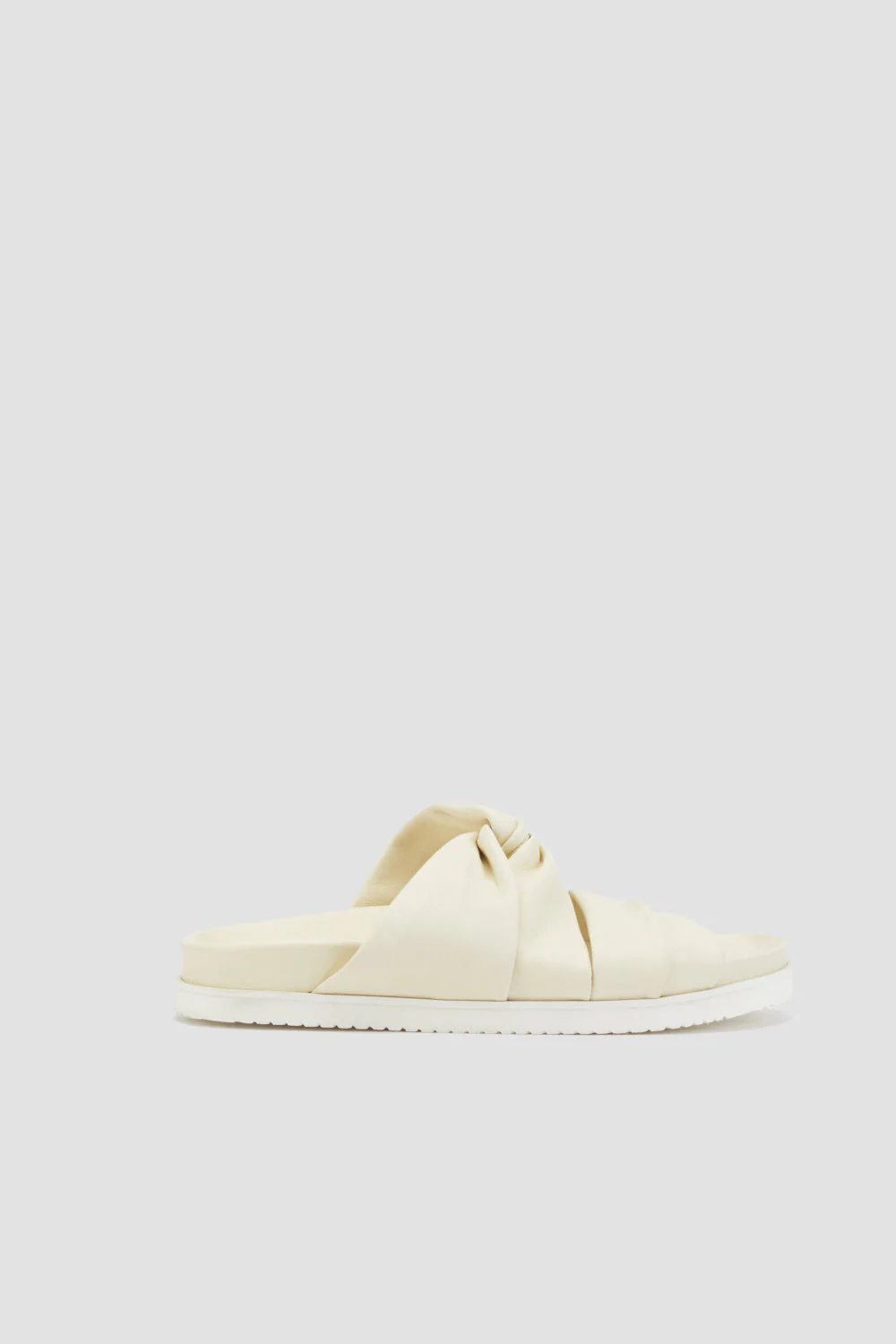 Twist-Detail Leather Slides - Image 5