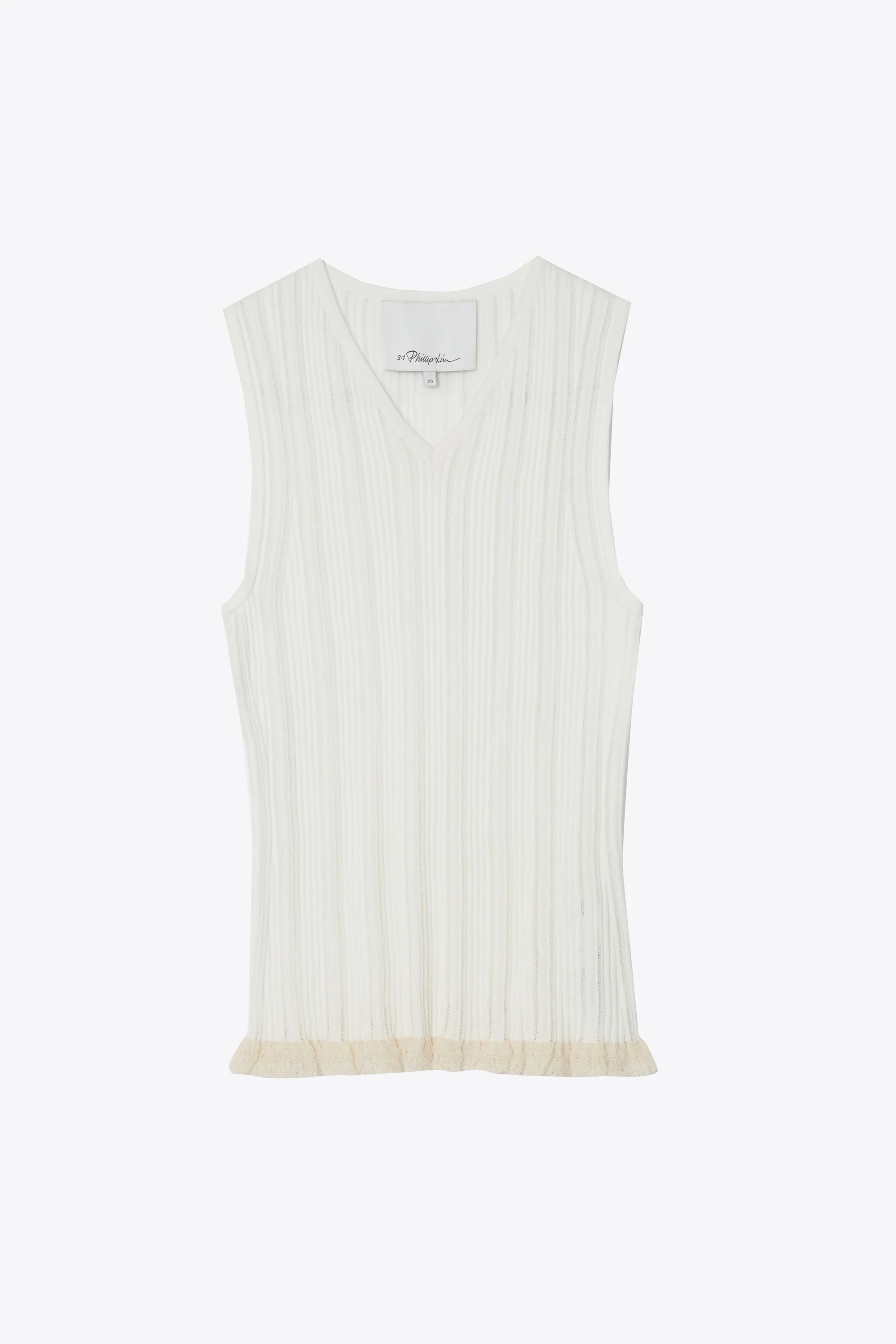 Variegated Rib Sleeveless Top