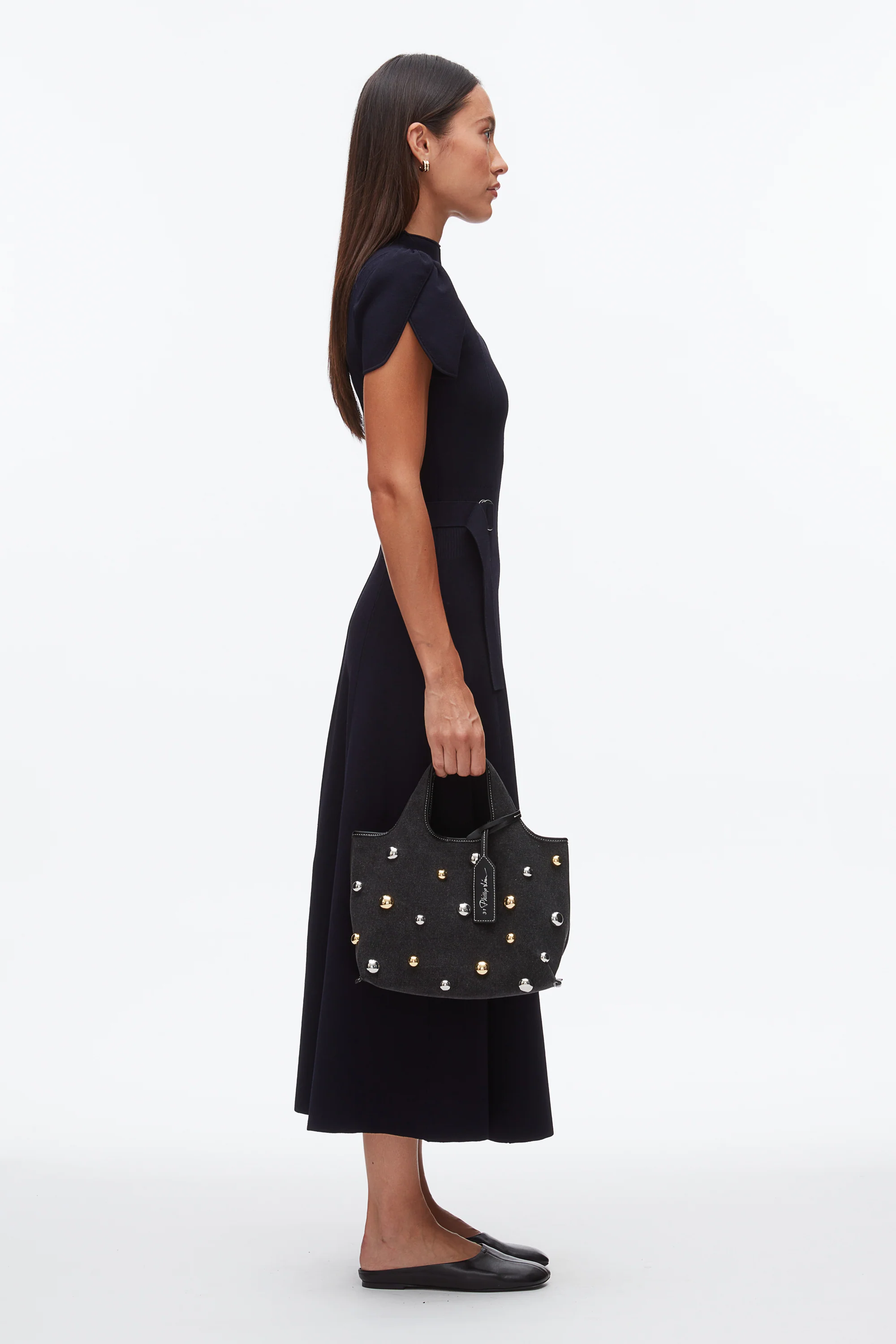 Dome Embellishment Mini Market Tote - Image 4